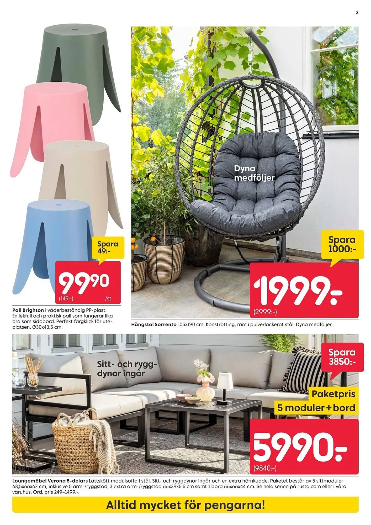 Rusta reklamblad från 11 maj till 17 maj 2026 - Reklamblad sidor 3