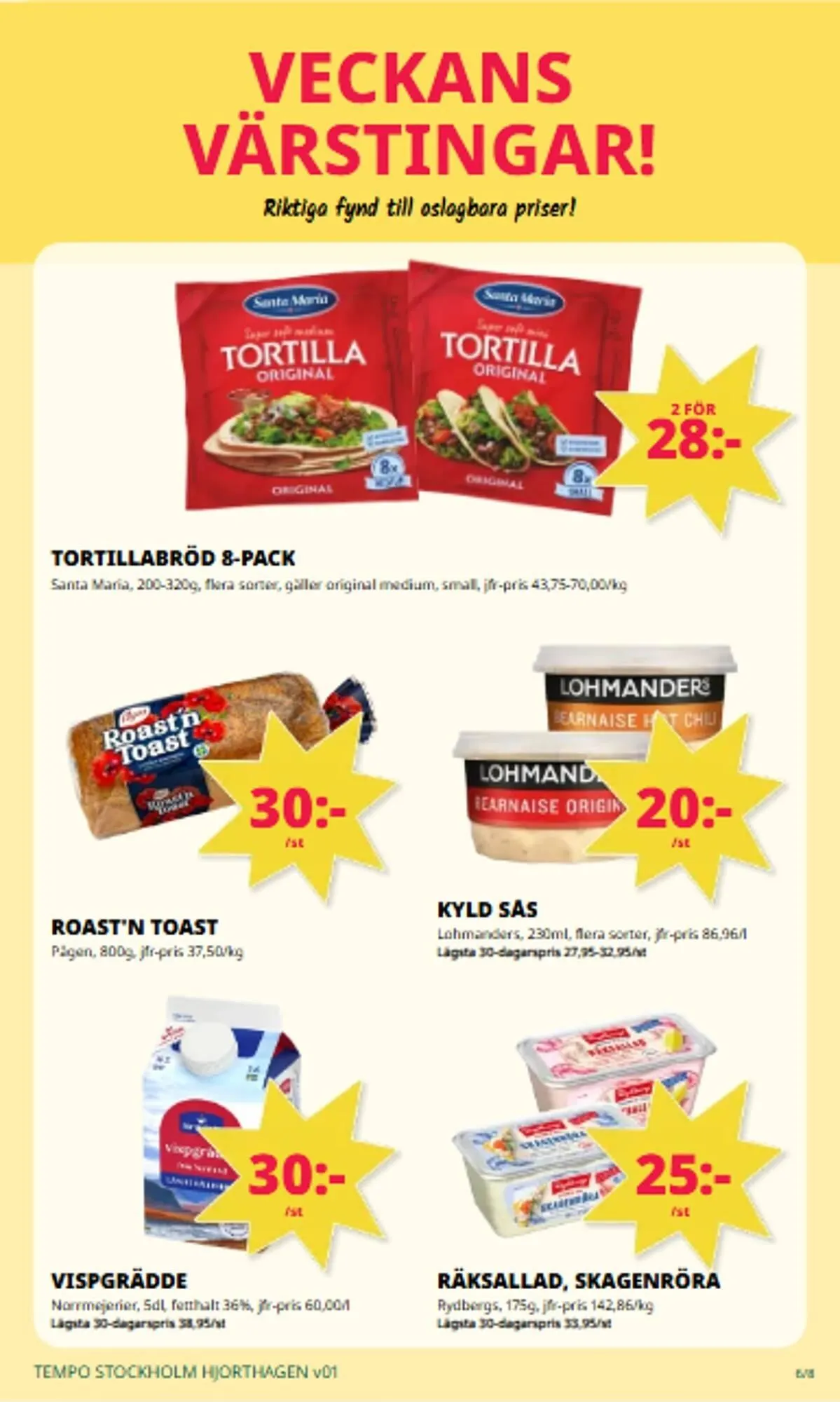 Tempo reklamblad från 29 december till 4 januari 2026 - Reklamblad sidor 14