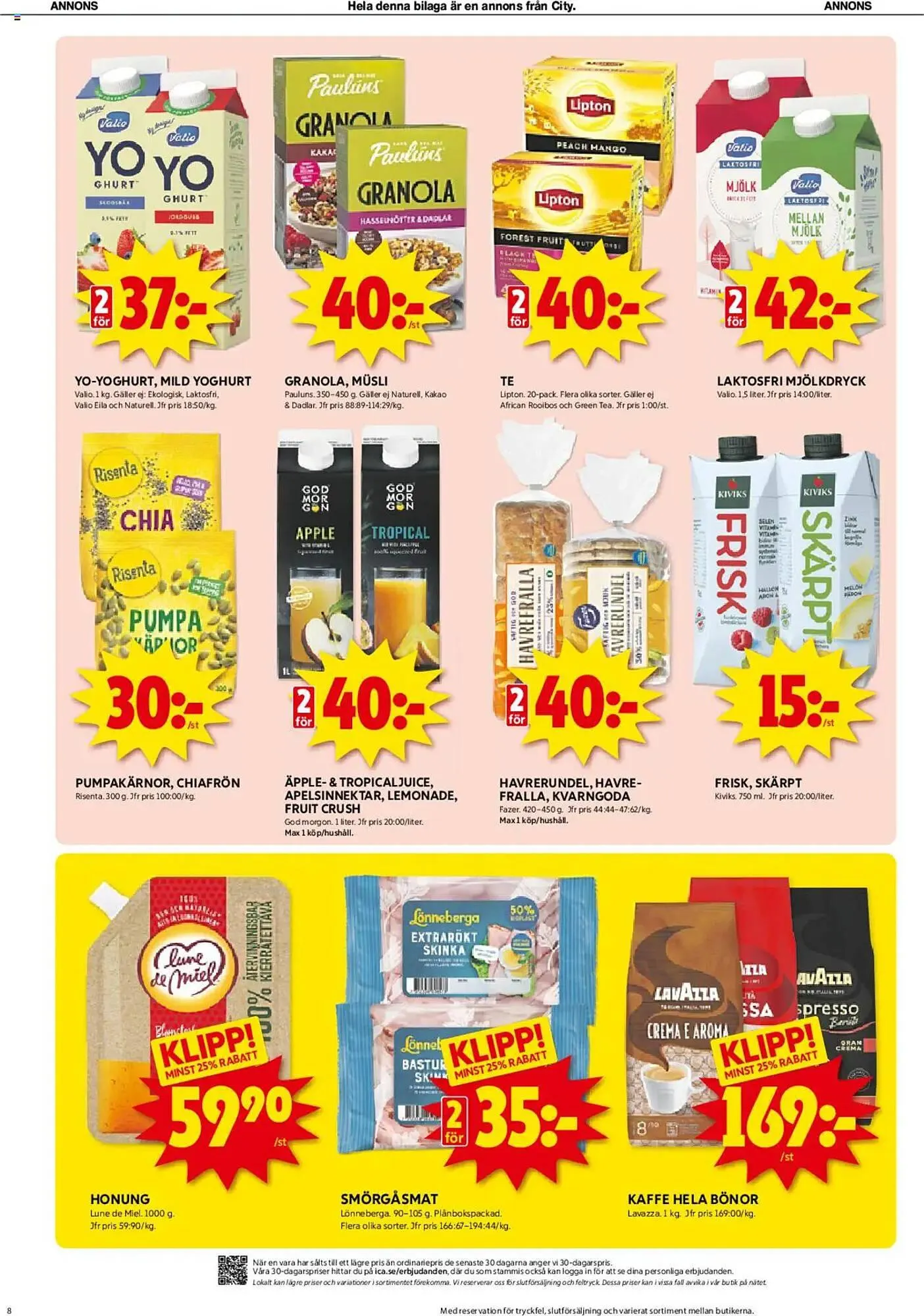 ICA Kvantum reklamblad från 10 mars till 16 mars 2025 - Reklamblad sidor 8
