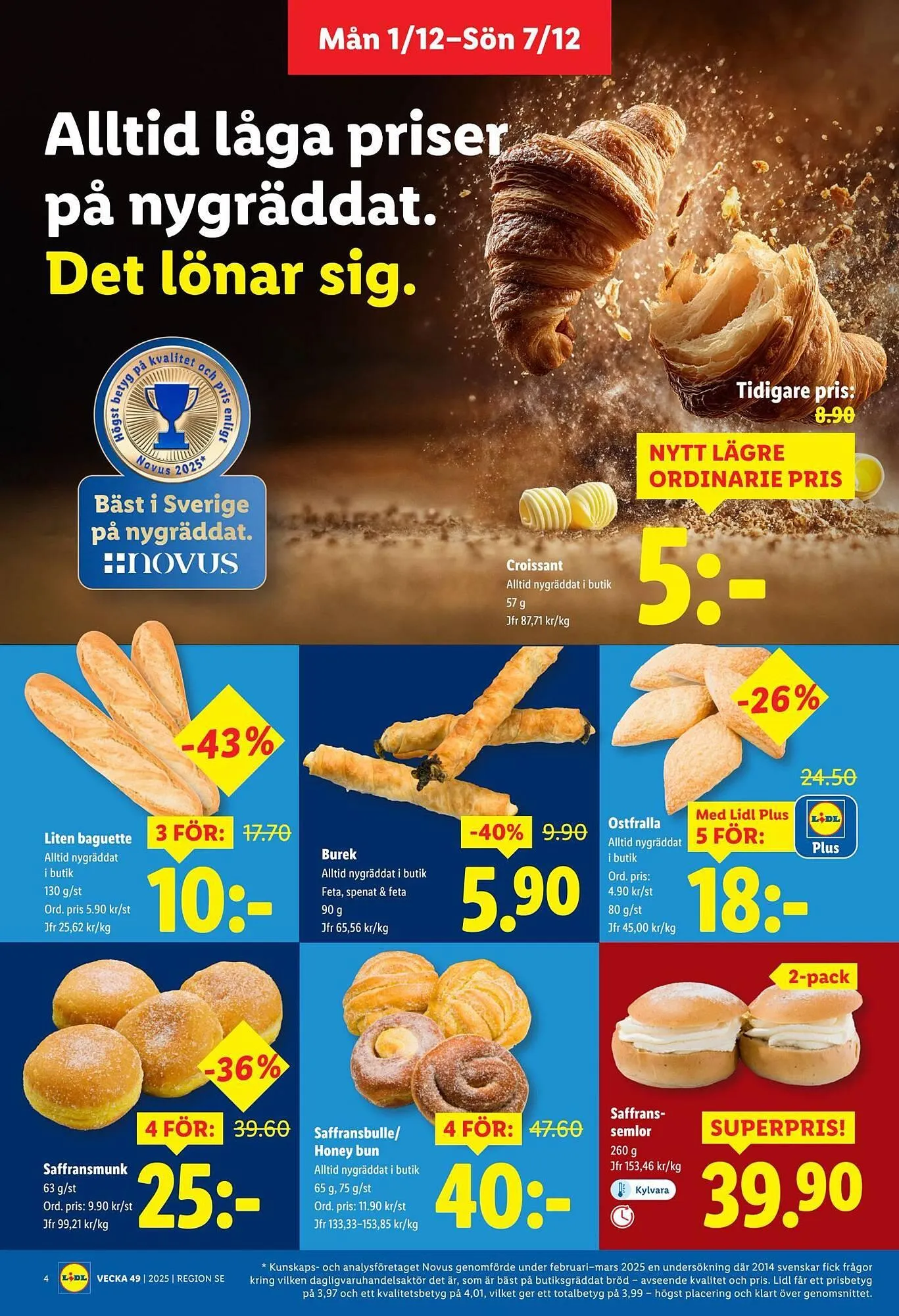 Lidl reklamblad från 1 december till 8 december 2025 - Reklamblad sidor 4