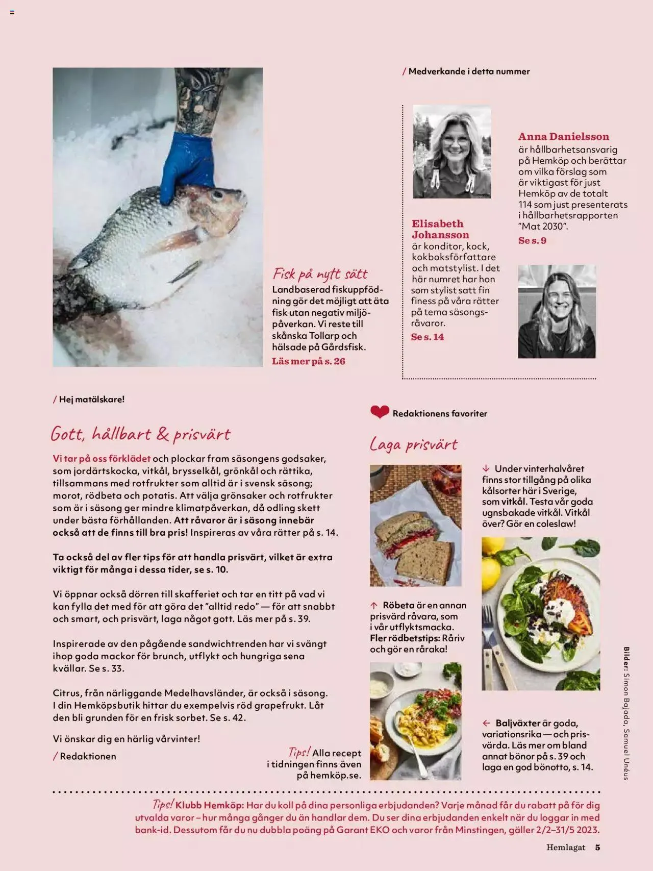 Hemköp - Hemlagat #1 2023 från 10 februari till 31 december 2023 - Reklamblad sidor 5