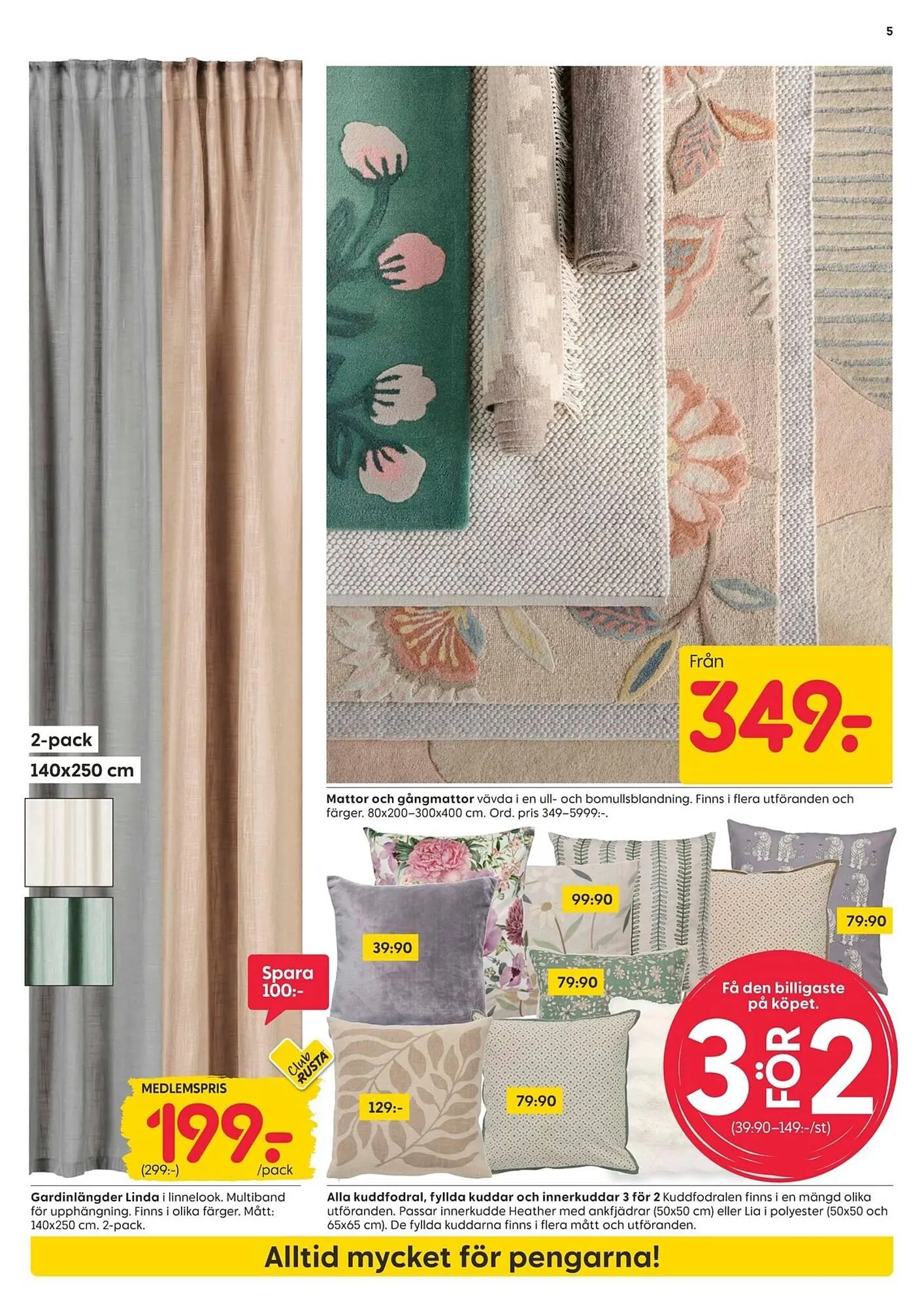 Rusta reklamblad från 9 mars till 15 mars 2026 - Reklamblad sidor 5