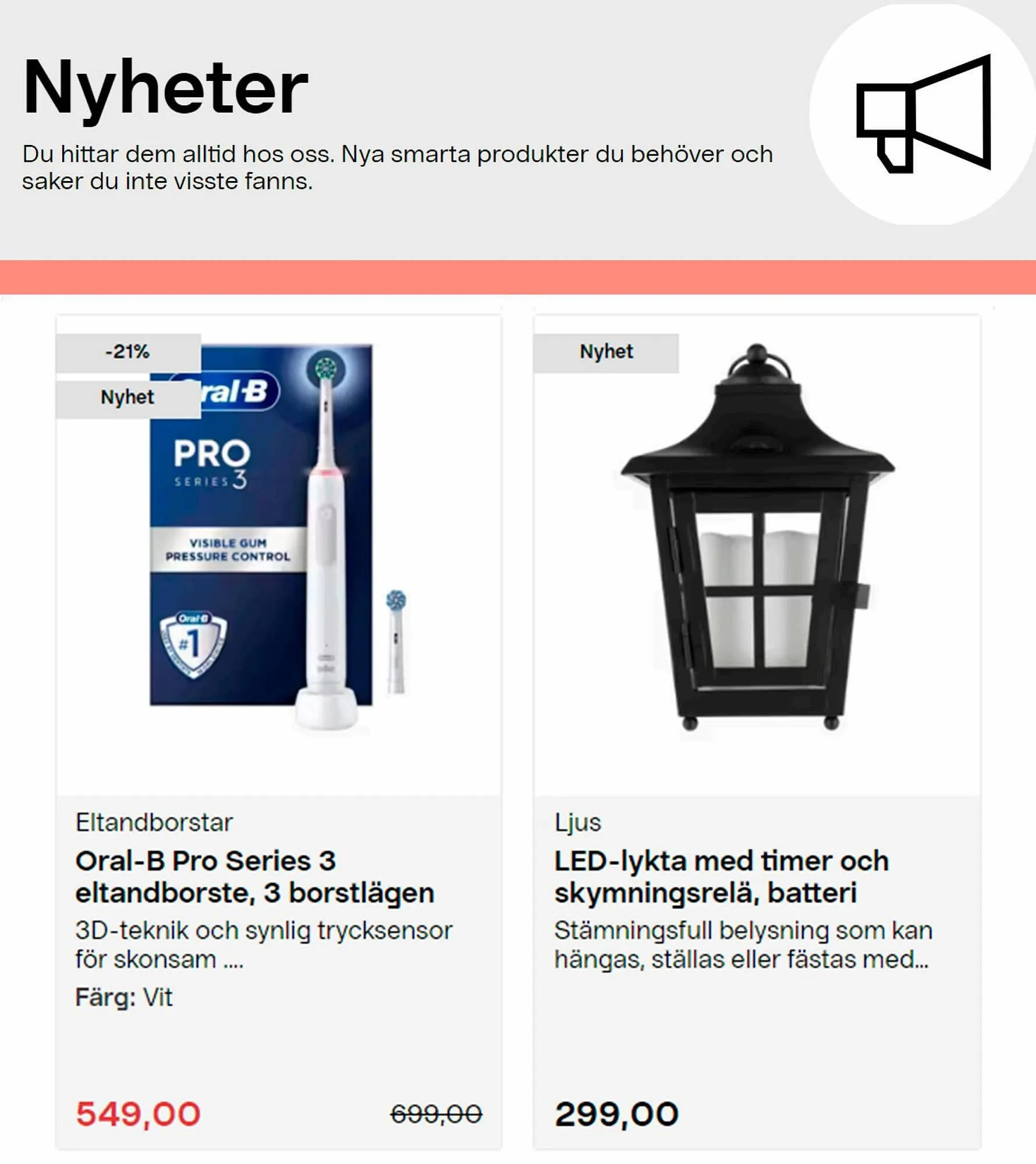 Clas Ohlson reklamblad från 31 oktober till 30 november 2023 - Reklamblad sidor 5
