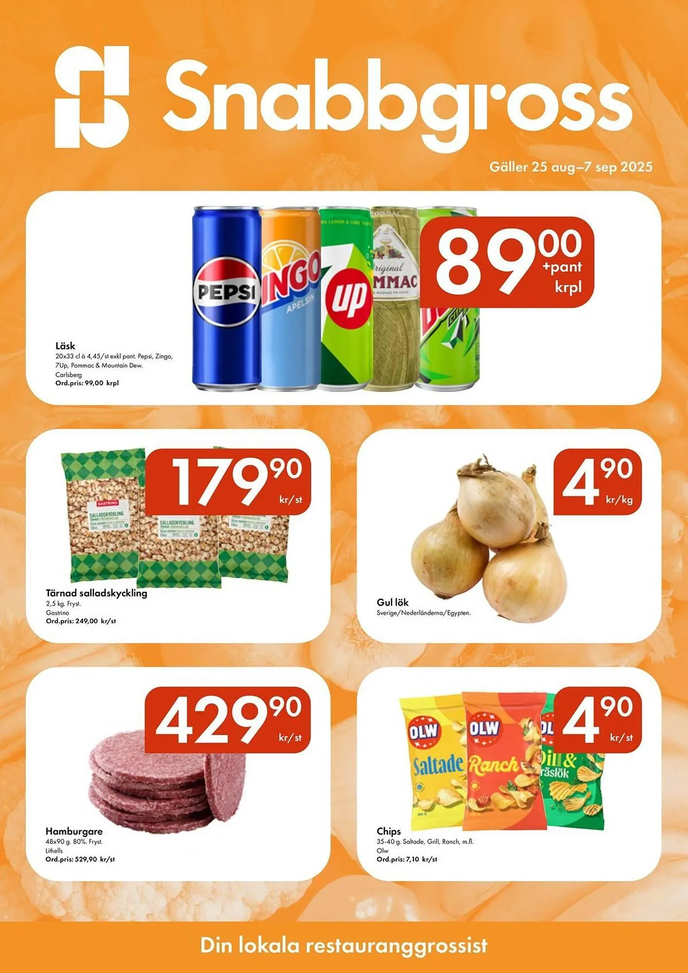 Snabbgross reklamblad - 1