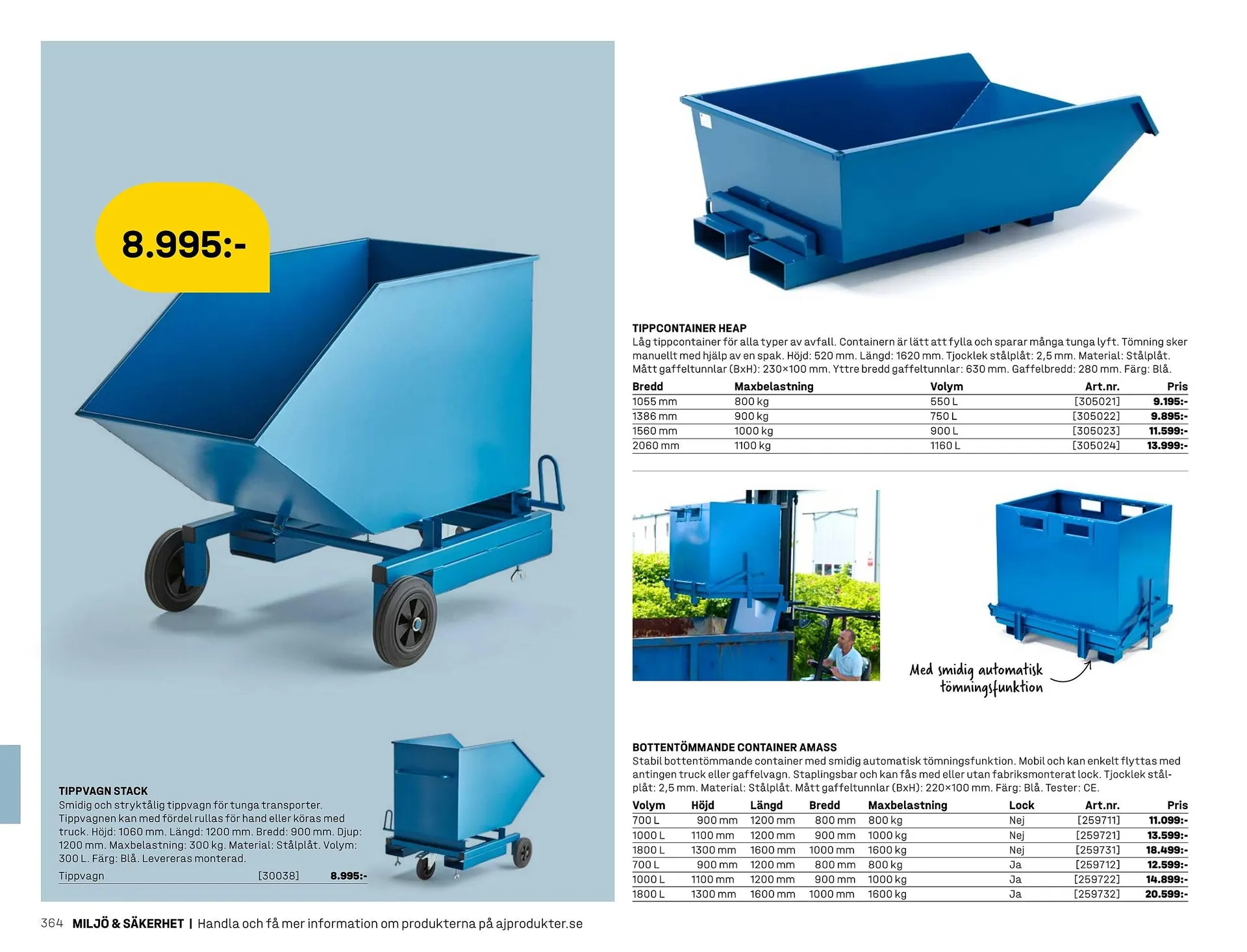 AJ Produkter reklamblad från 1 januari till 31 december 2025 - Reklamblad sidor 364