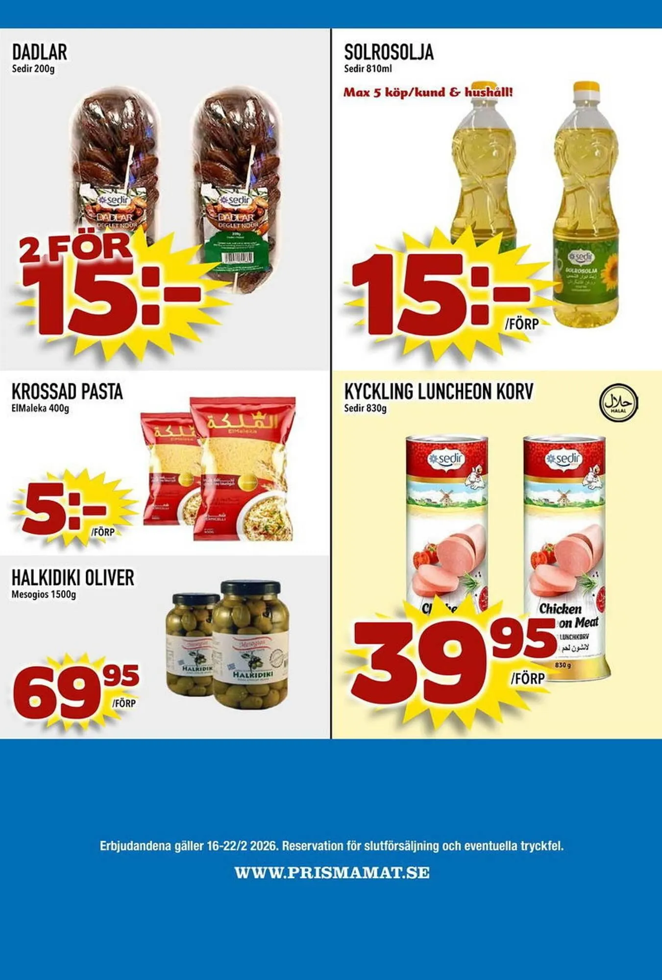 Prisma Mat reklamblad från 16 februari till 22 februari 2026 - Reklamblad sidor 10