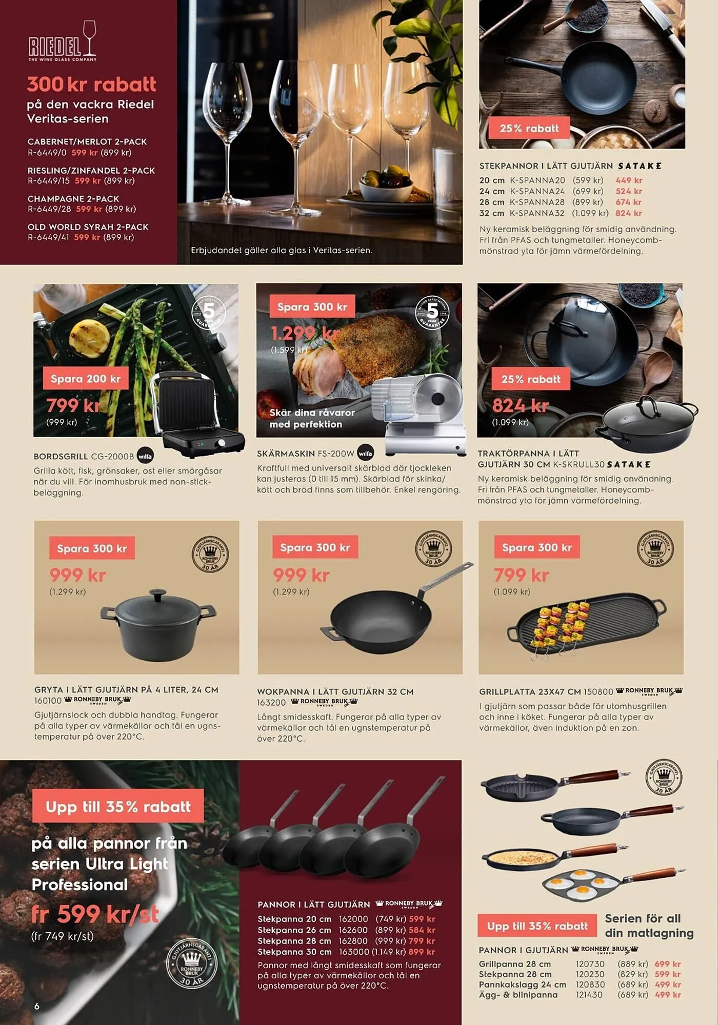 Electrolux Home reklamblad från 3 december till 23 december 2025 - Reklamblad sidor 6