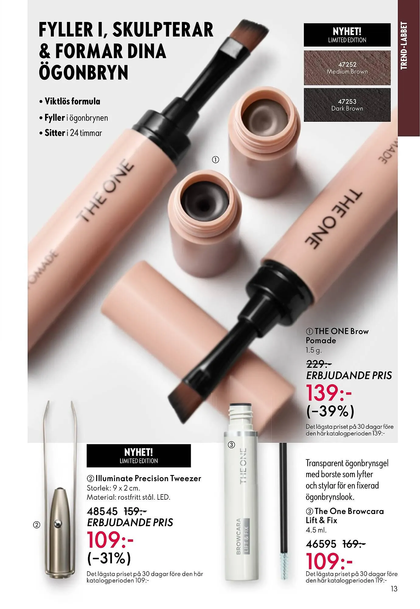 Oriflame reklamblad från 14 september till 7 oktober 2025 - Reklamblad sidor 13