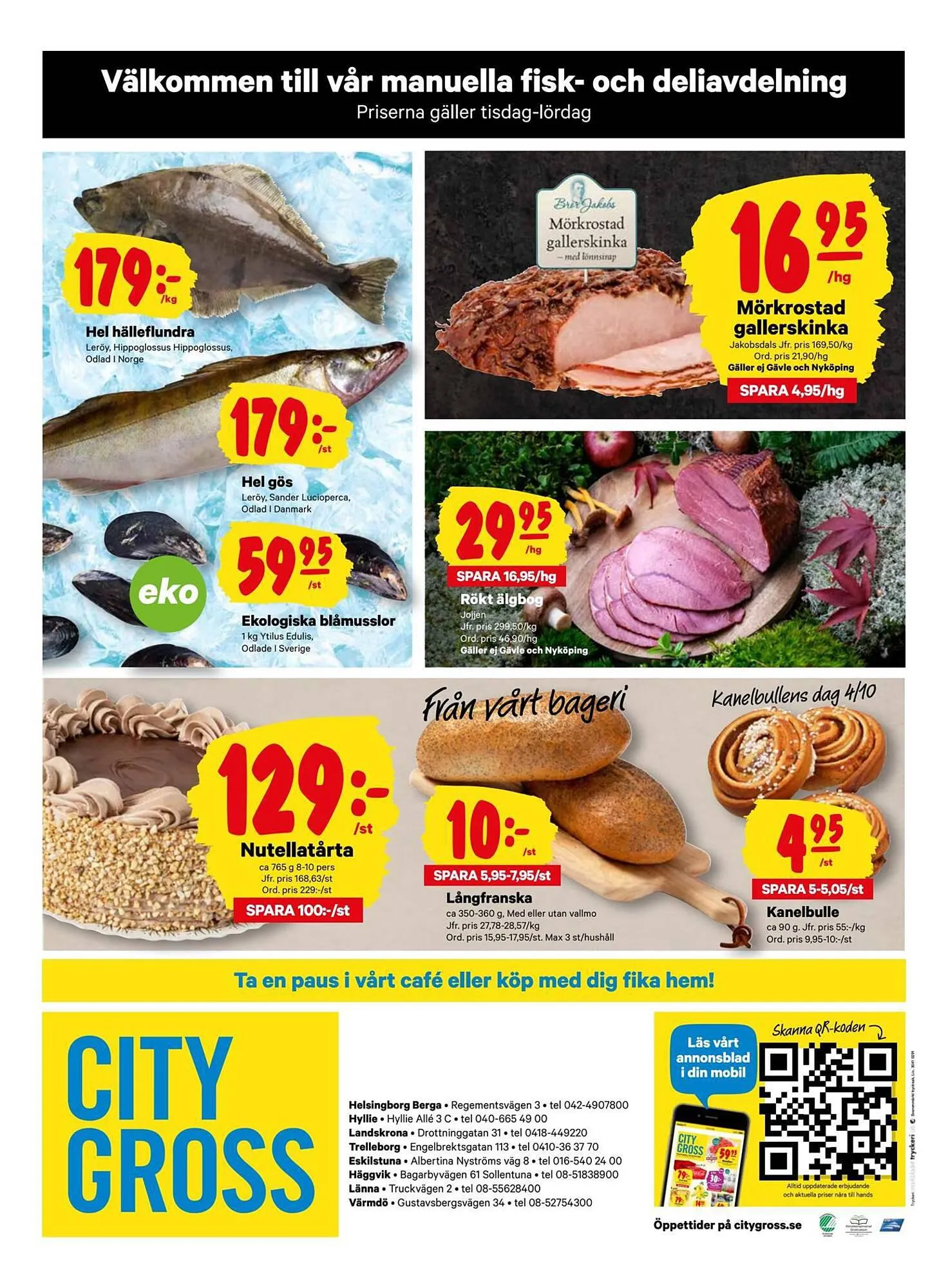 City Gross reklamblad från 1 oktober till 8 oktober 2023 - Reklamblad sidor 12