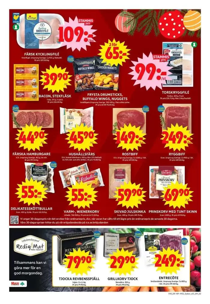 Fantastiska rabatter på utvalda produkter från 23 november till 7 december 2024 - Reklamblad sidor 19