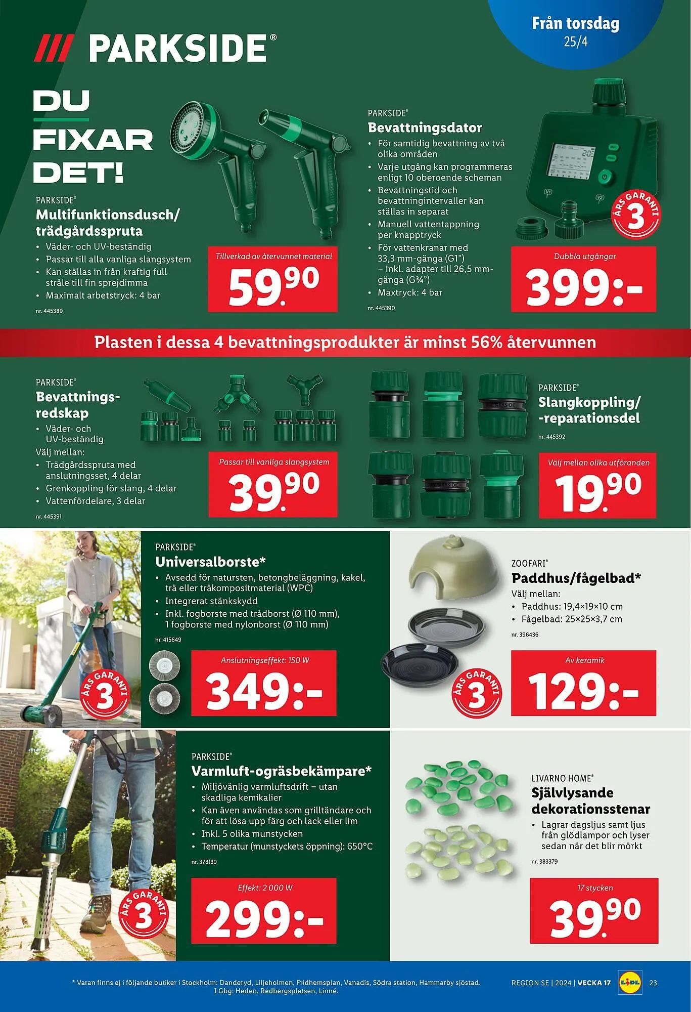 Lidl reklamblad från 22 april till 28 april 2024 - Reklamblad sidor 28