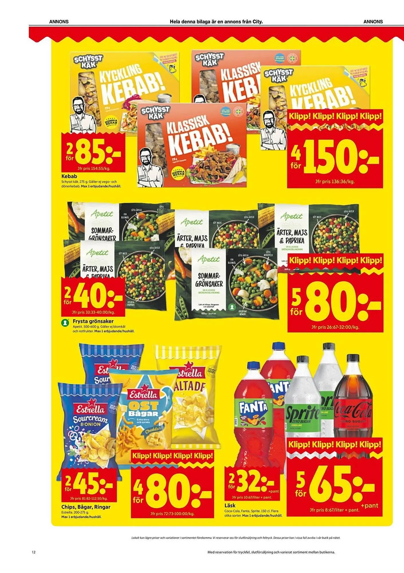 ICA Kvantum reklamblad från 23 februari till 1 mars 2026 - Reklamblad sidor 12