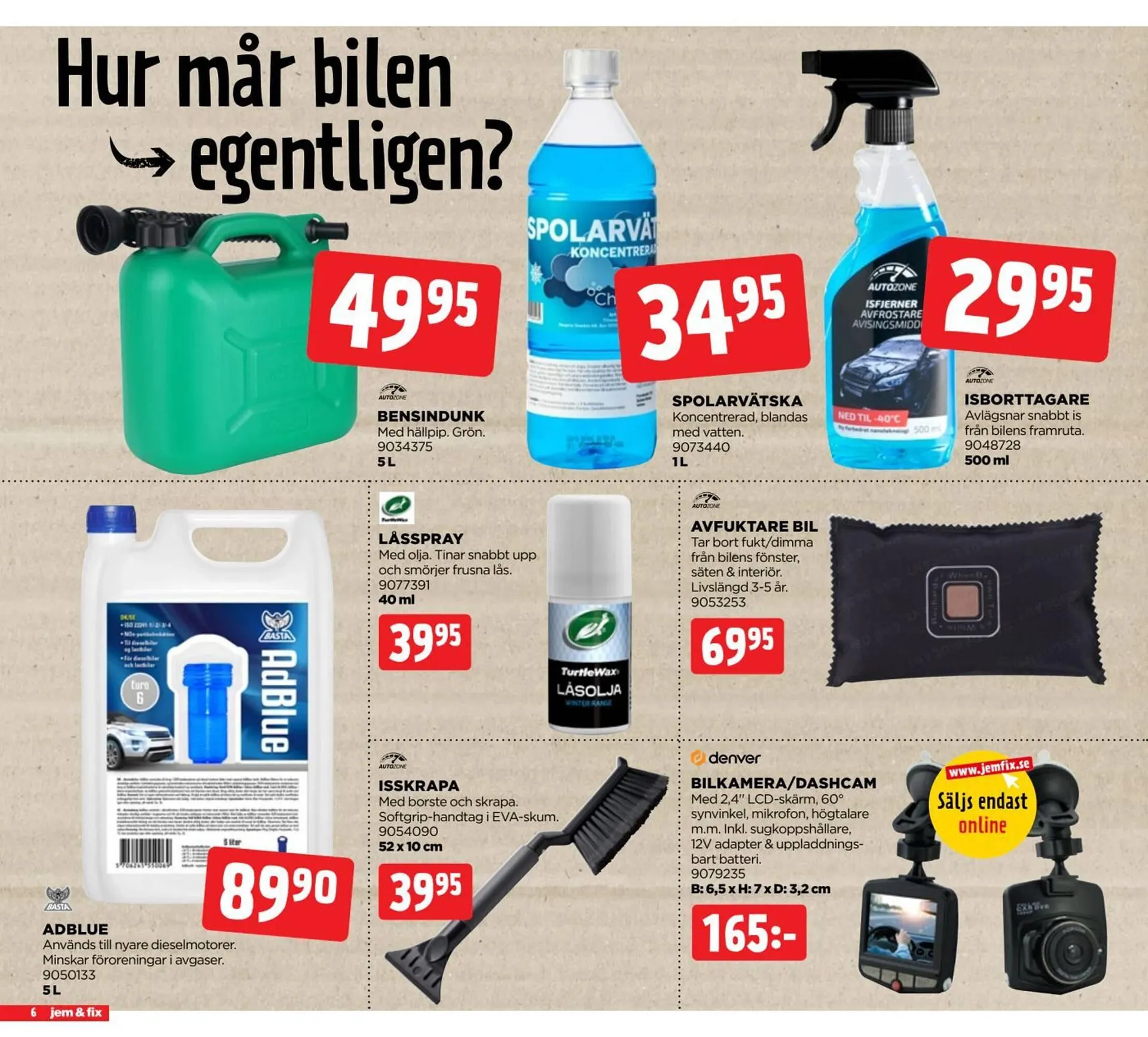 Jem&Fix reklamblad från 9 februari till 2 mars 2026 - Reklamblad sidor 6