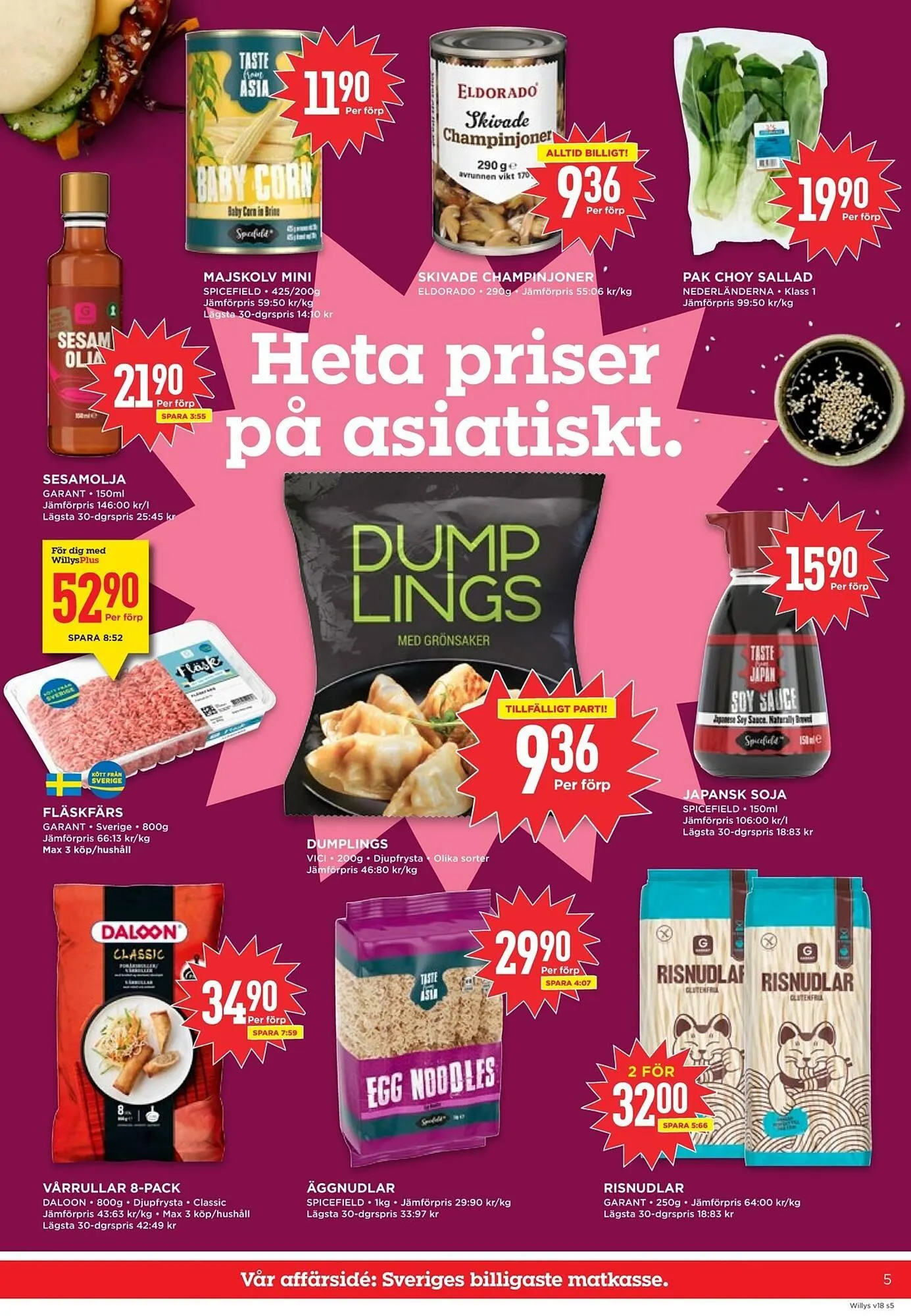 Willys reklamblad från 27 april till 3 maj 2026 - Reklamblad sidor 5