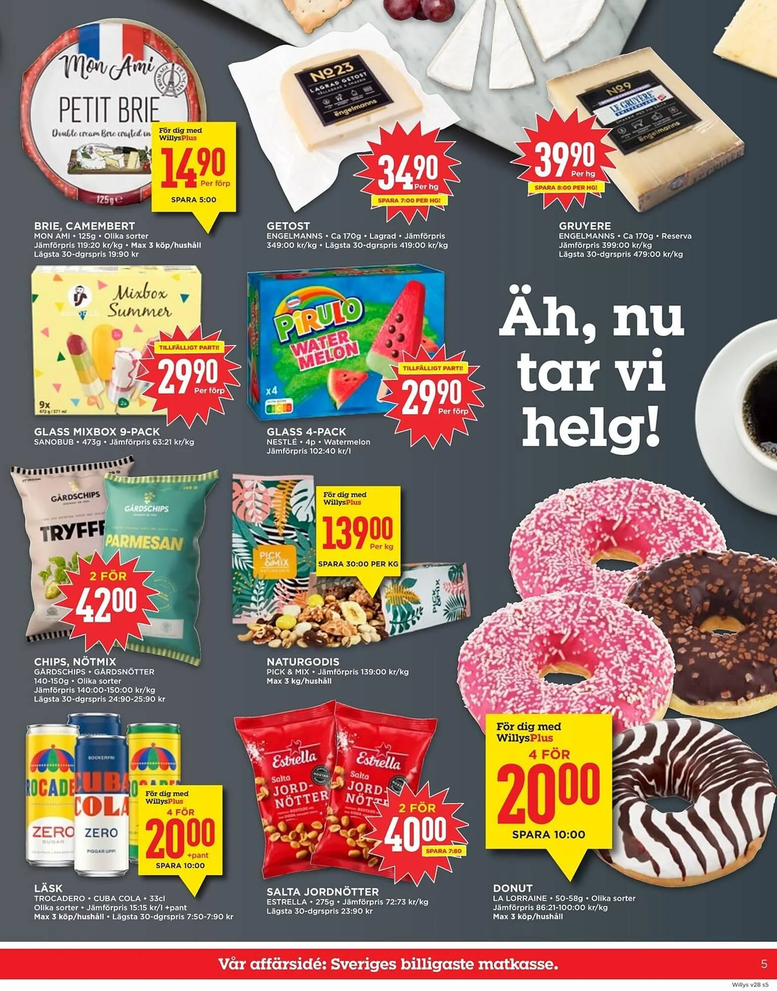Willys reklamblad från 7 juli till 13 juli 2025 - Reklamblad sidor 5