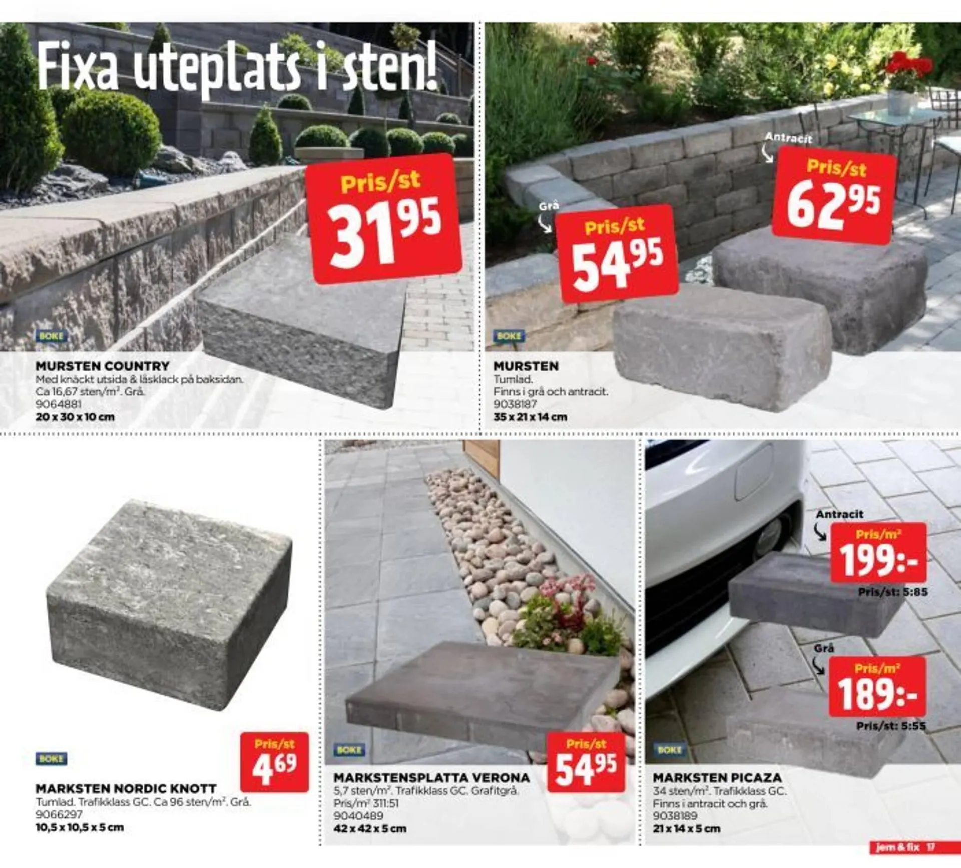 Jem&Fix reklamblad från 12 maj till 18 maj 2025 - Reklamblad sidor 17