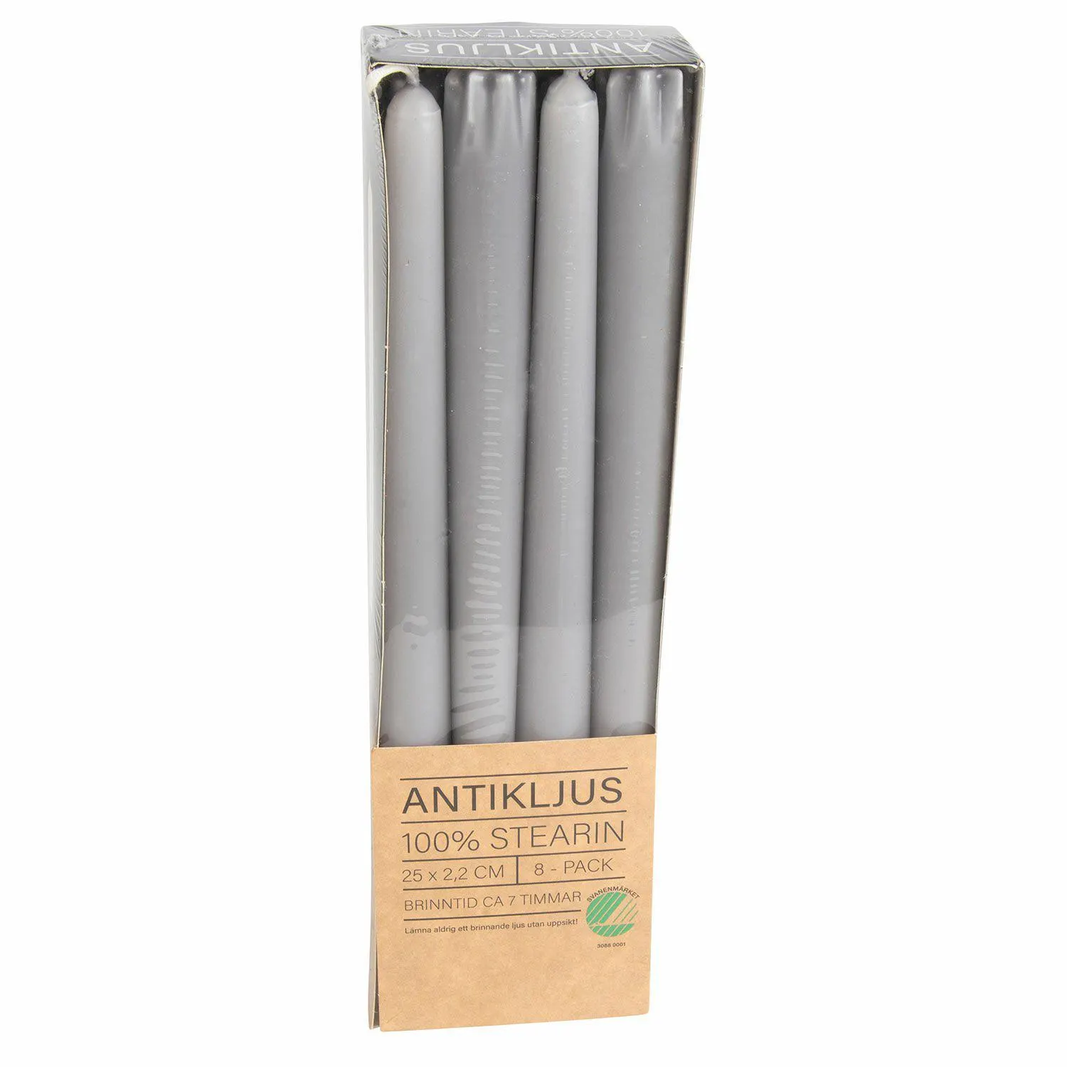 Antikljus ljusgrå