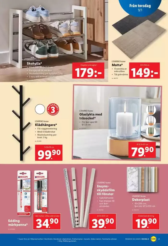 Aktuella deals och erbjudanden från 6 januari till 12 januari 2025 - Reklamblad sidor 23