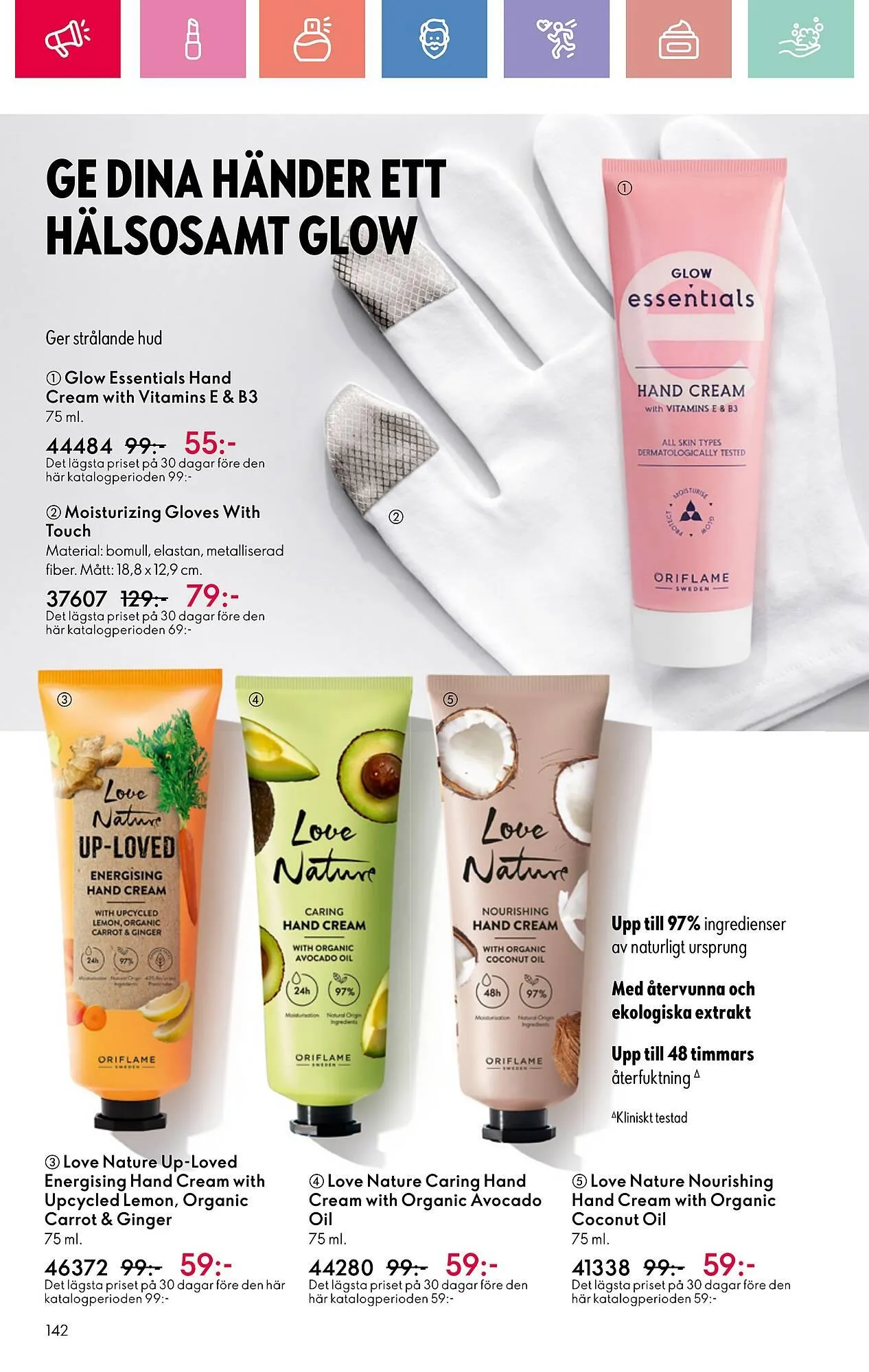 Oriflame reklamblad från 13 juli till 2 augusti 2025 - Reklamblad sidor 142