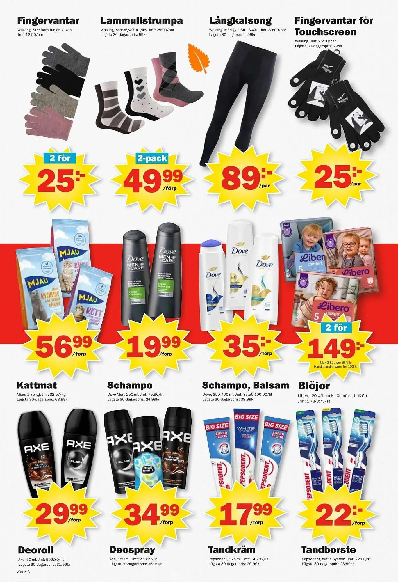 Pekås reklamblad från 22 september till 28 september 2025 - Reklamblad sidor 6