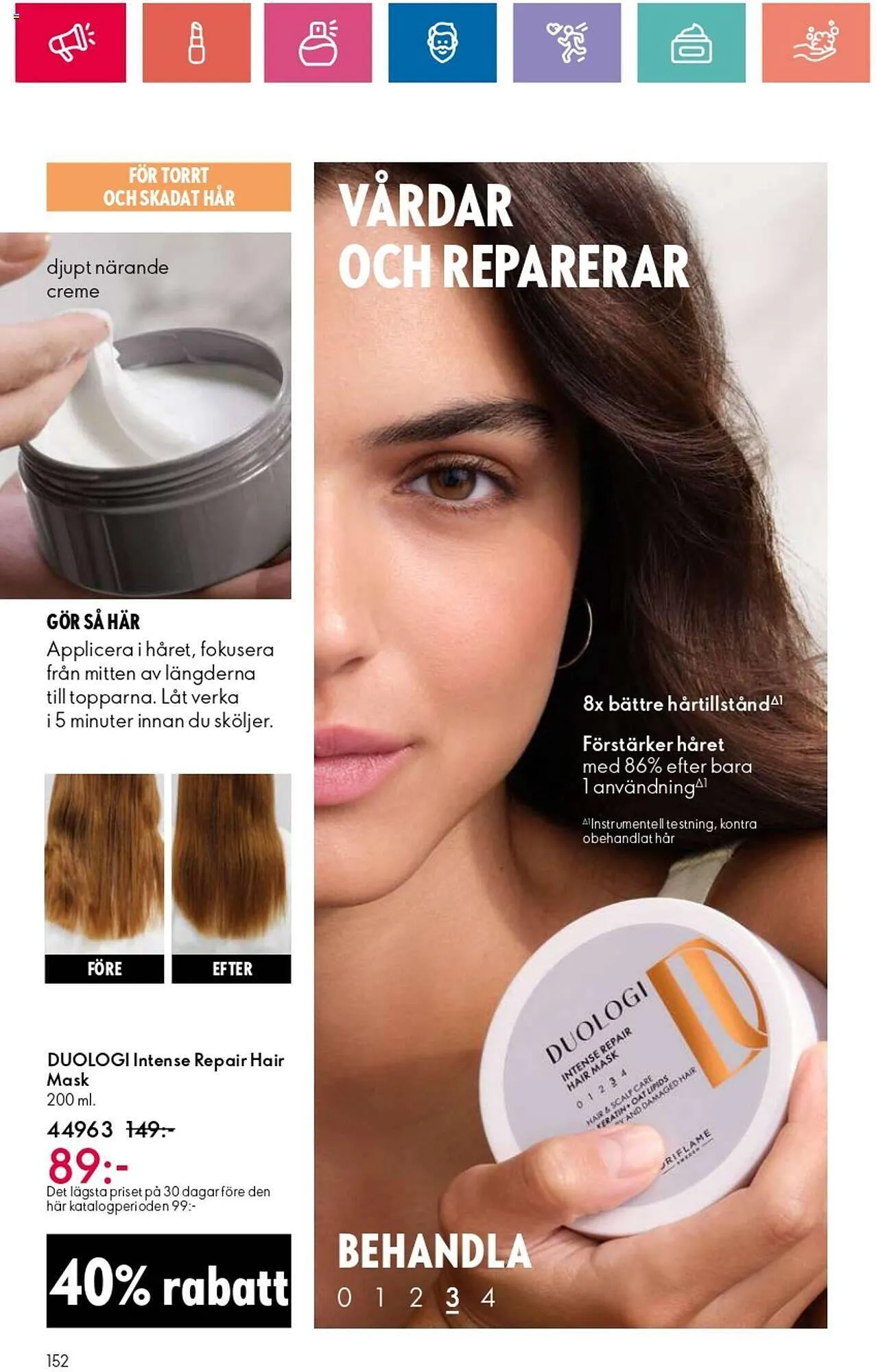 Oriflame reklamblad från 12 september till 2 oktober 2024 - Reklamblad sidor 152