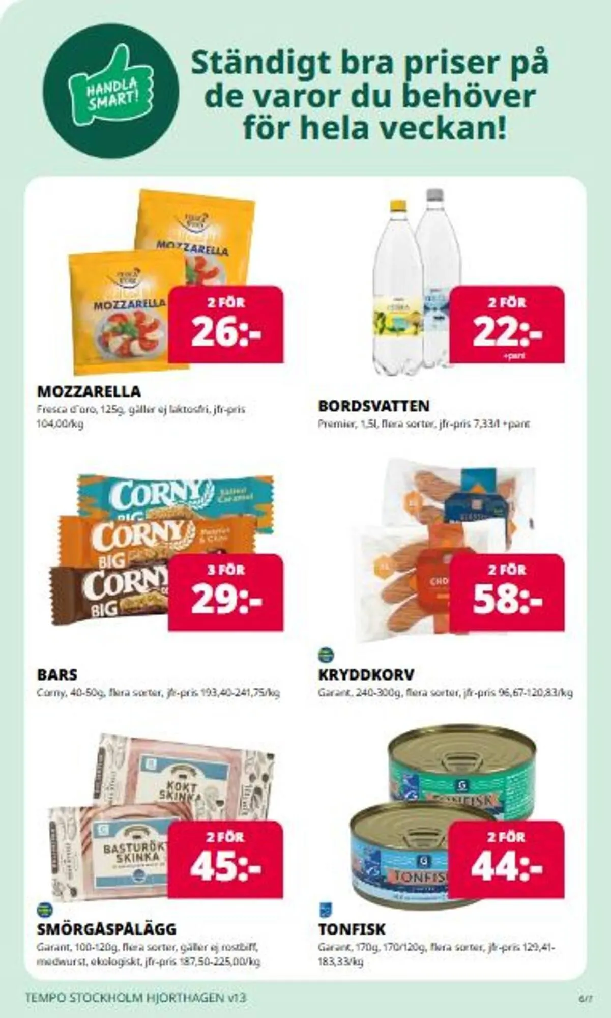 Tempo reklamblad från 23 mars till 29 mars 2026 - Reklamblad sidor 6