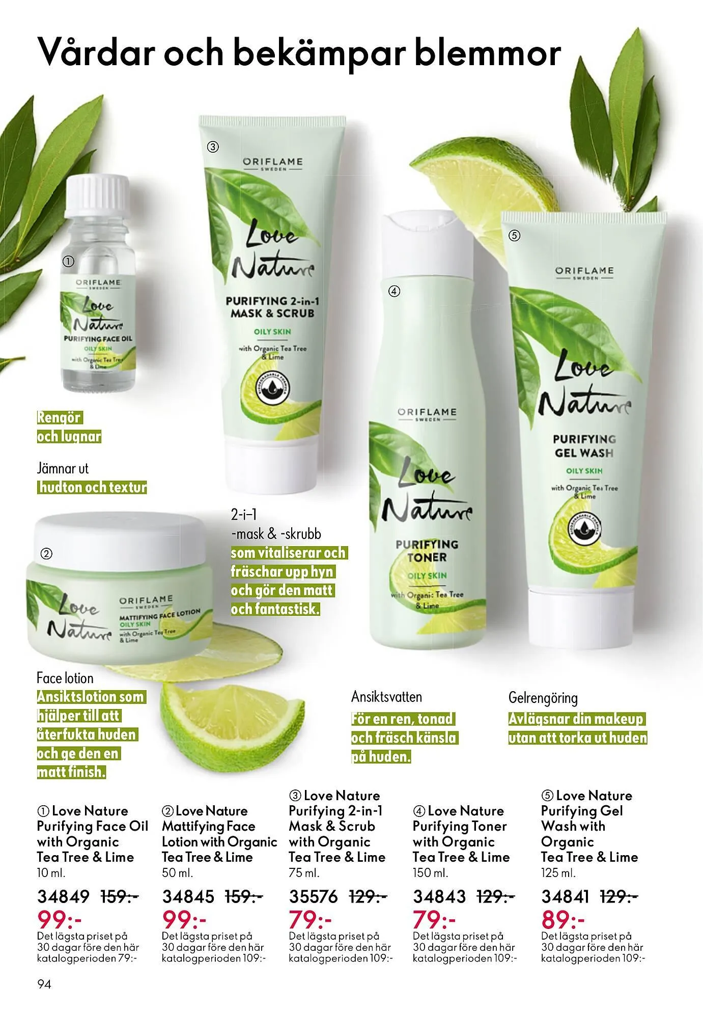 Oriflame reklamblad från 29 oktober till 18 november 2025 - Reklamblad sidor 94