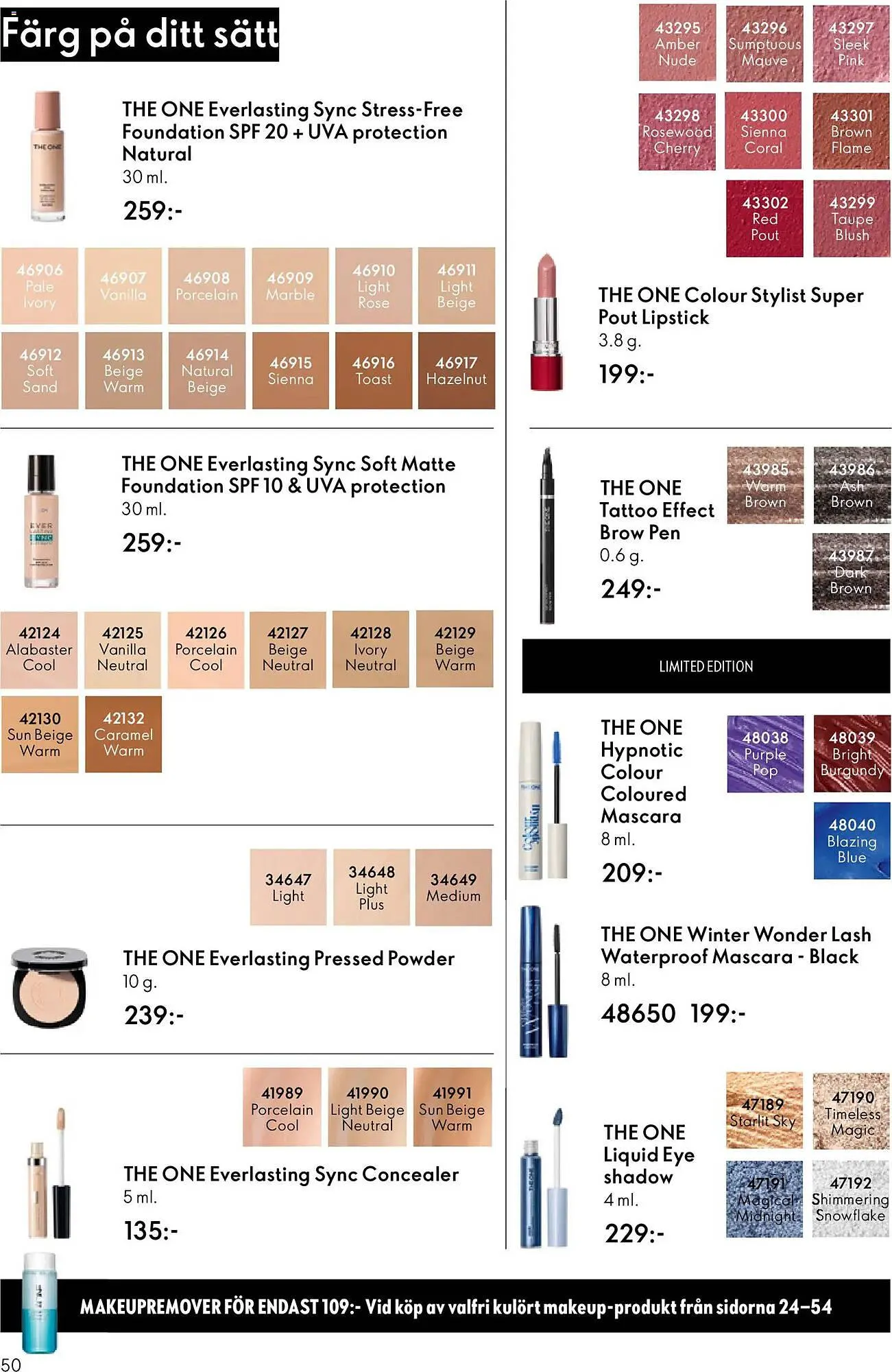 Oriflame reklamblad från 31 december till 27 januari 2026 - Reklamblad sidor 50