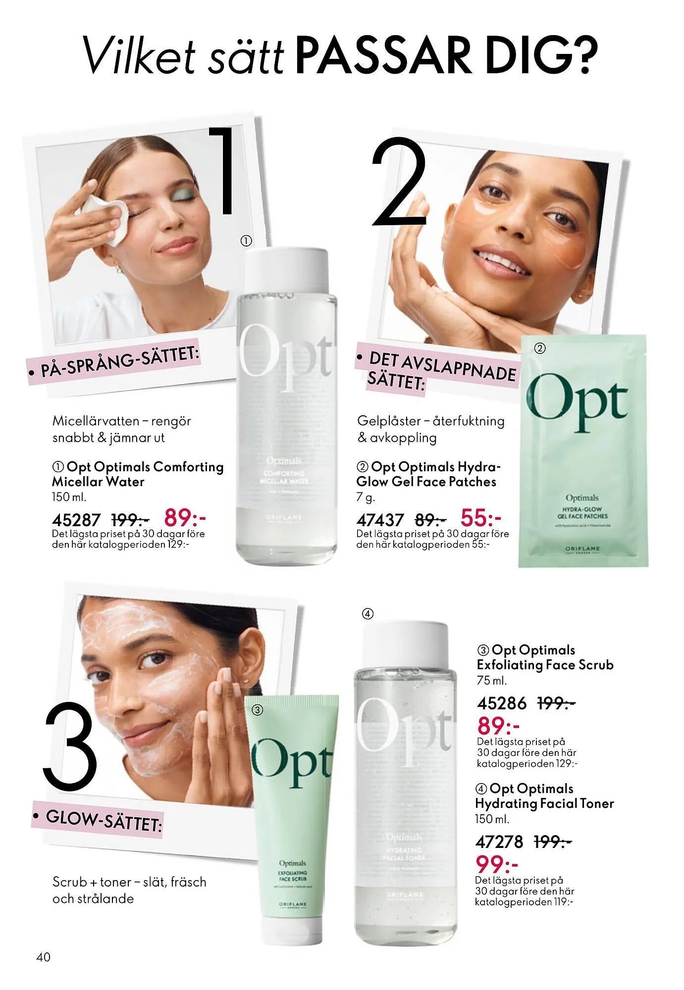 Oriflame reklamblad från 1 april till 30 april 2026 - Reklamblad sidor 40