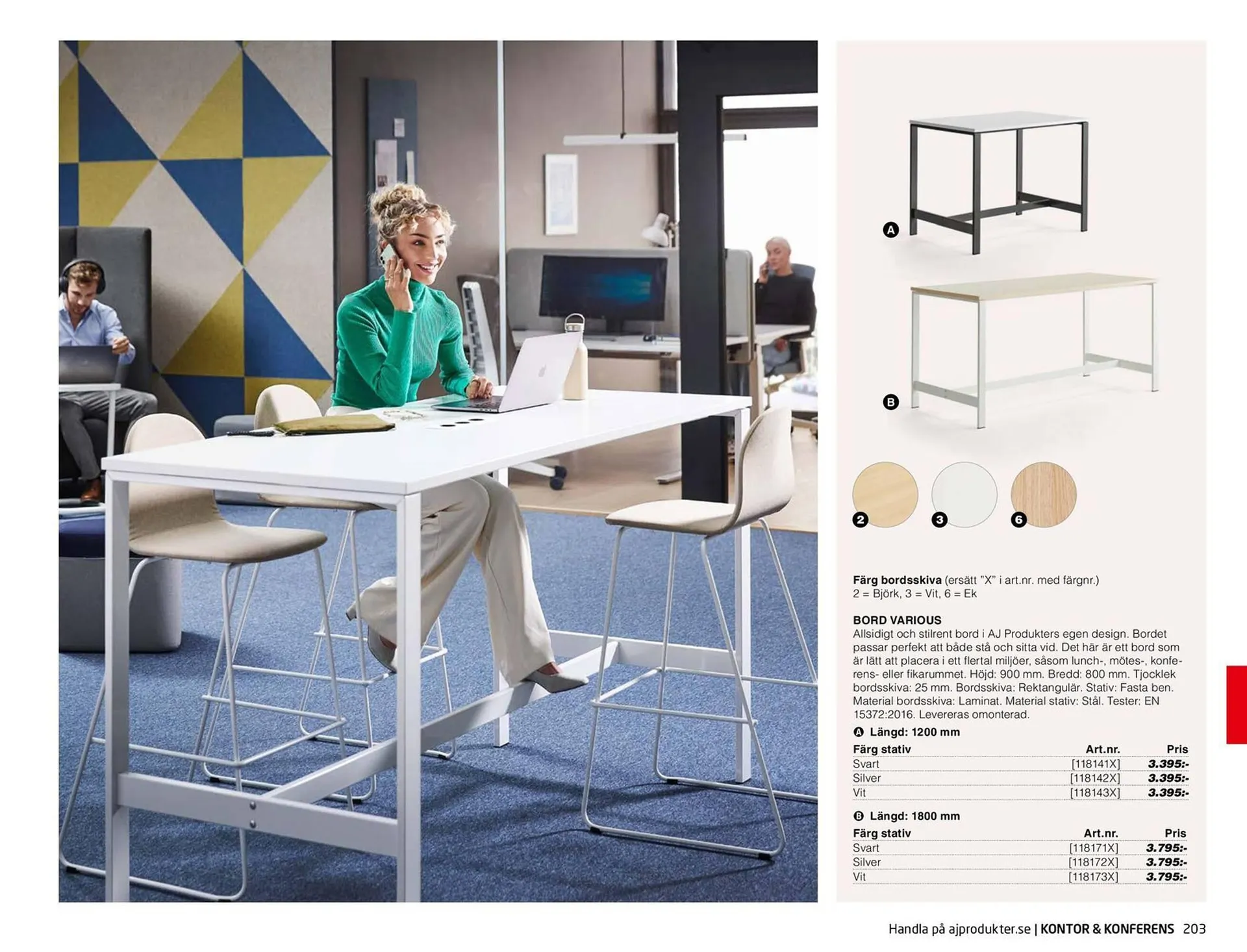 AJ Produkter reklamblad från 8 oktober till 4 december 2023 - Reklamblad sidor 203