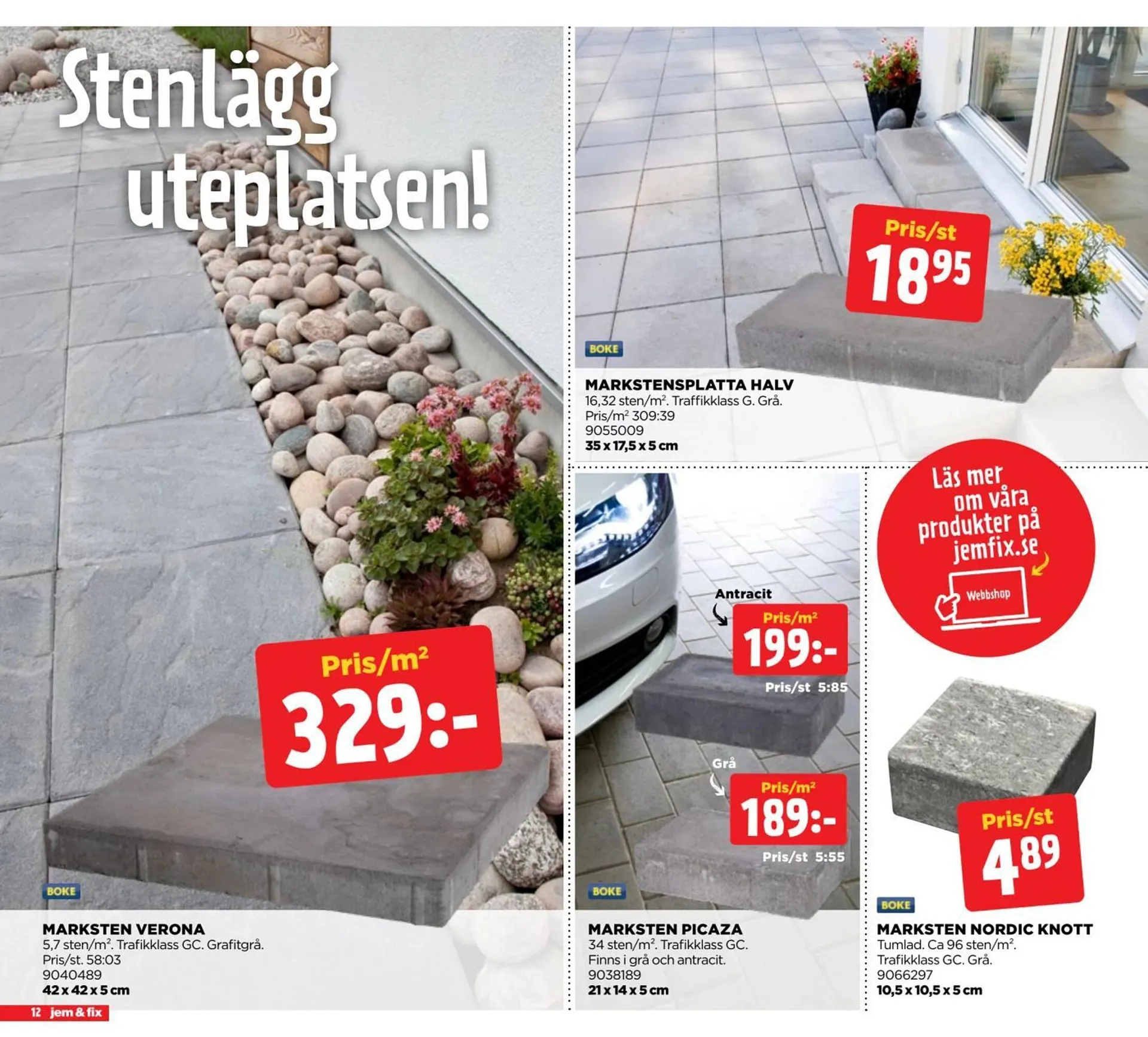 Jem&Fix reklamblad från 20 april till 4 maj 2026 - Reklamblad sidor 12