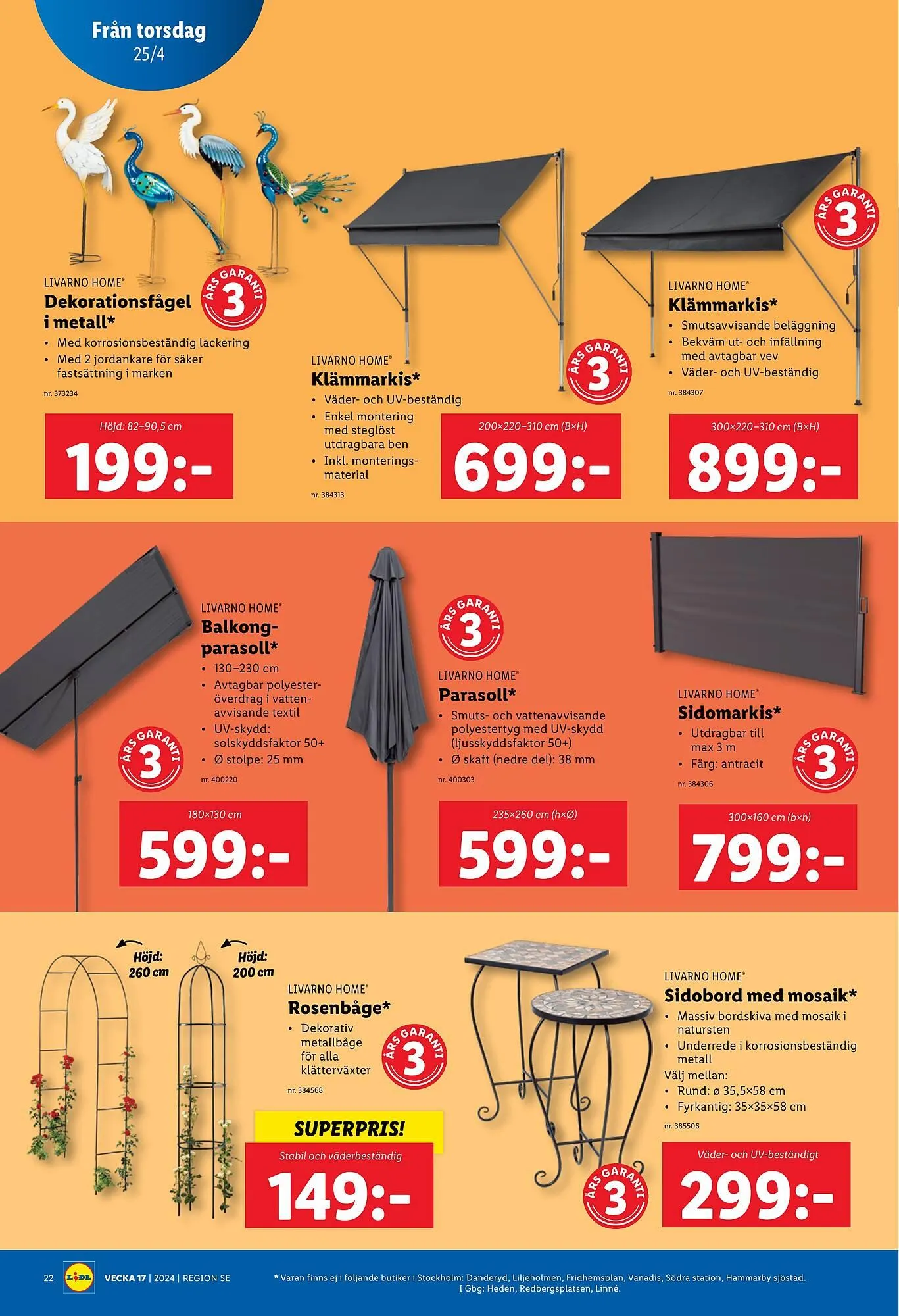 Lidl reklamblad från 22 april till 28 april 2024 - Reklamblad sidor 27