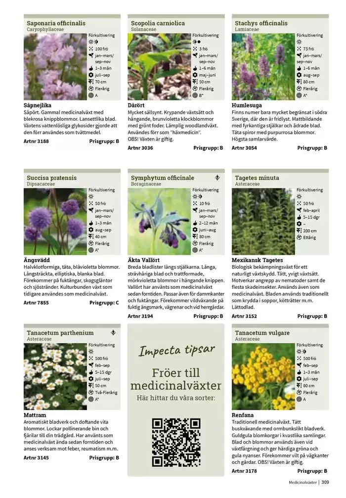 Frökatalog 2025! från 23 januari till 31 december 2025 - Reklamblad sidor 309