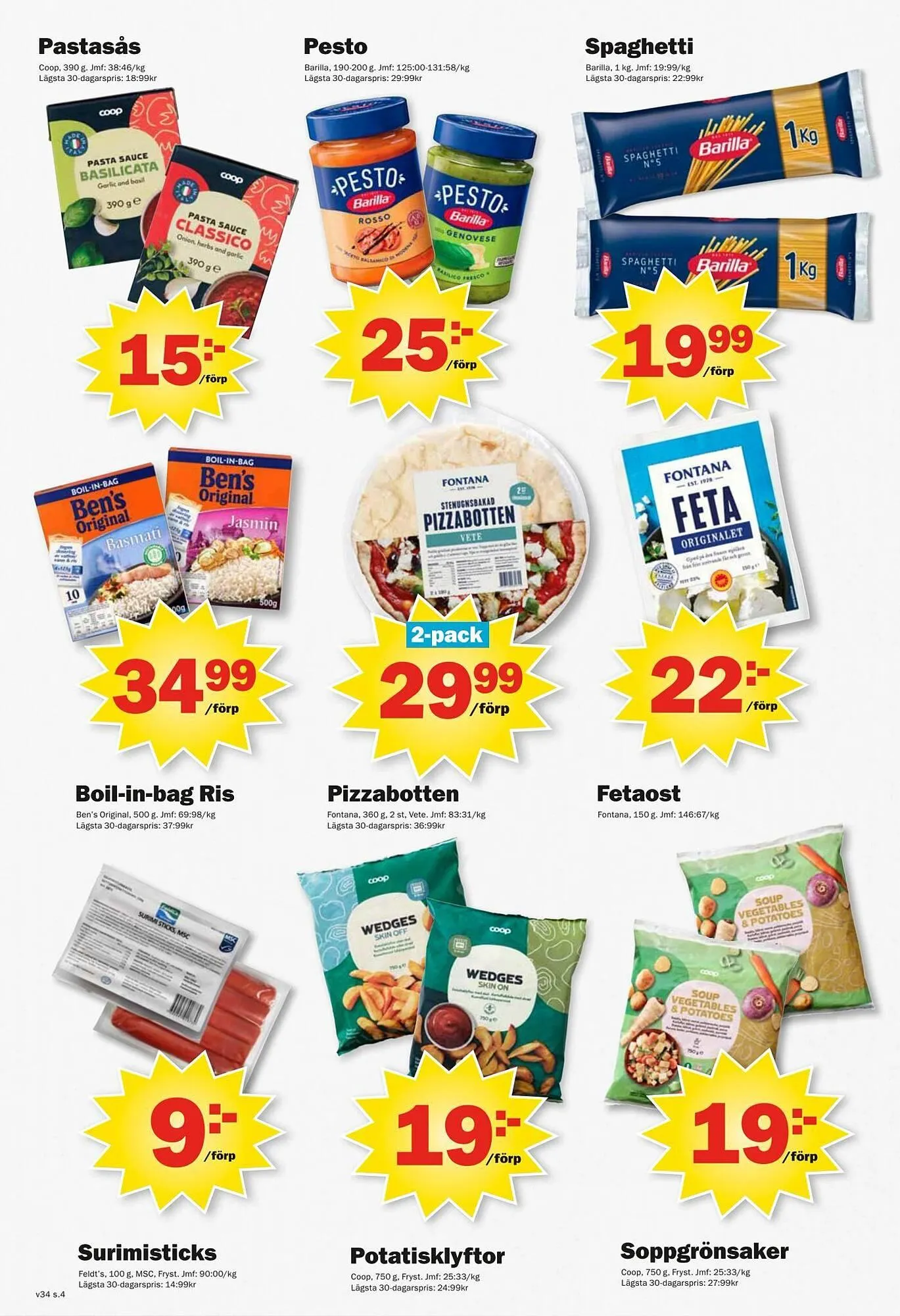 Pekås reklamblad från 18 augusti till 24 augusti 2025 - Reklamblad sidor 4