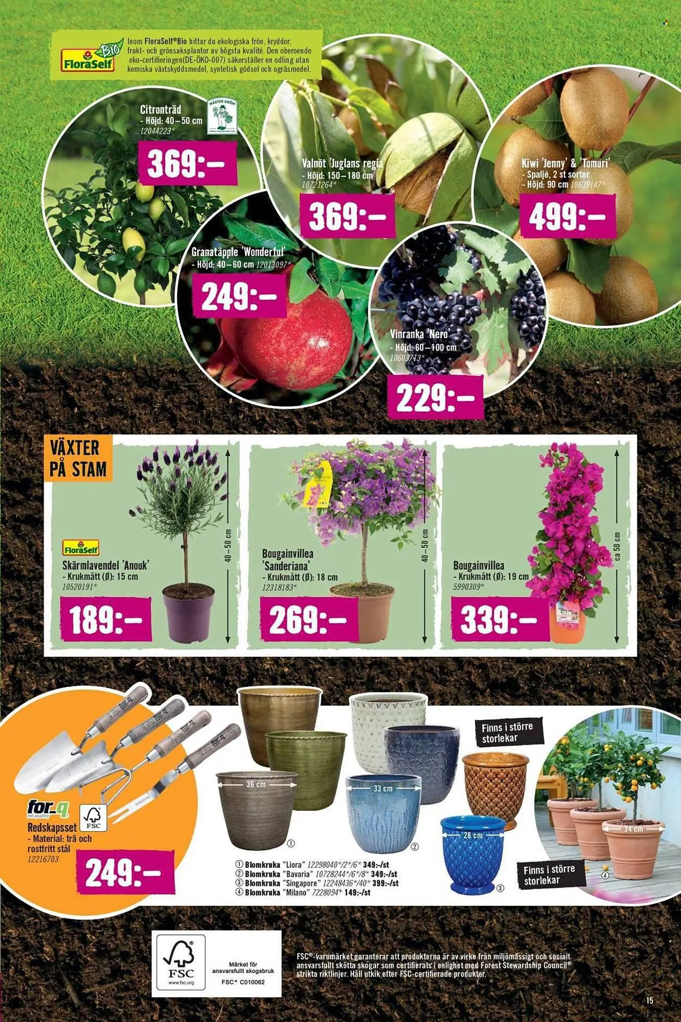 Hornbach reklamblad från 26 maj till 22 juni 2025 - Reklamblad sidor 15