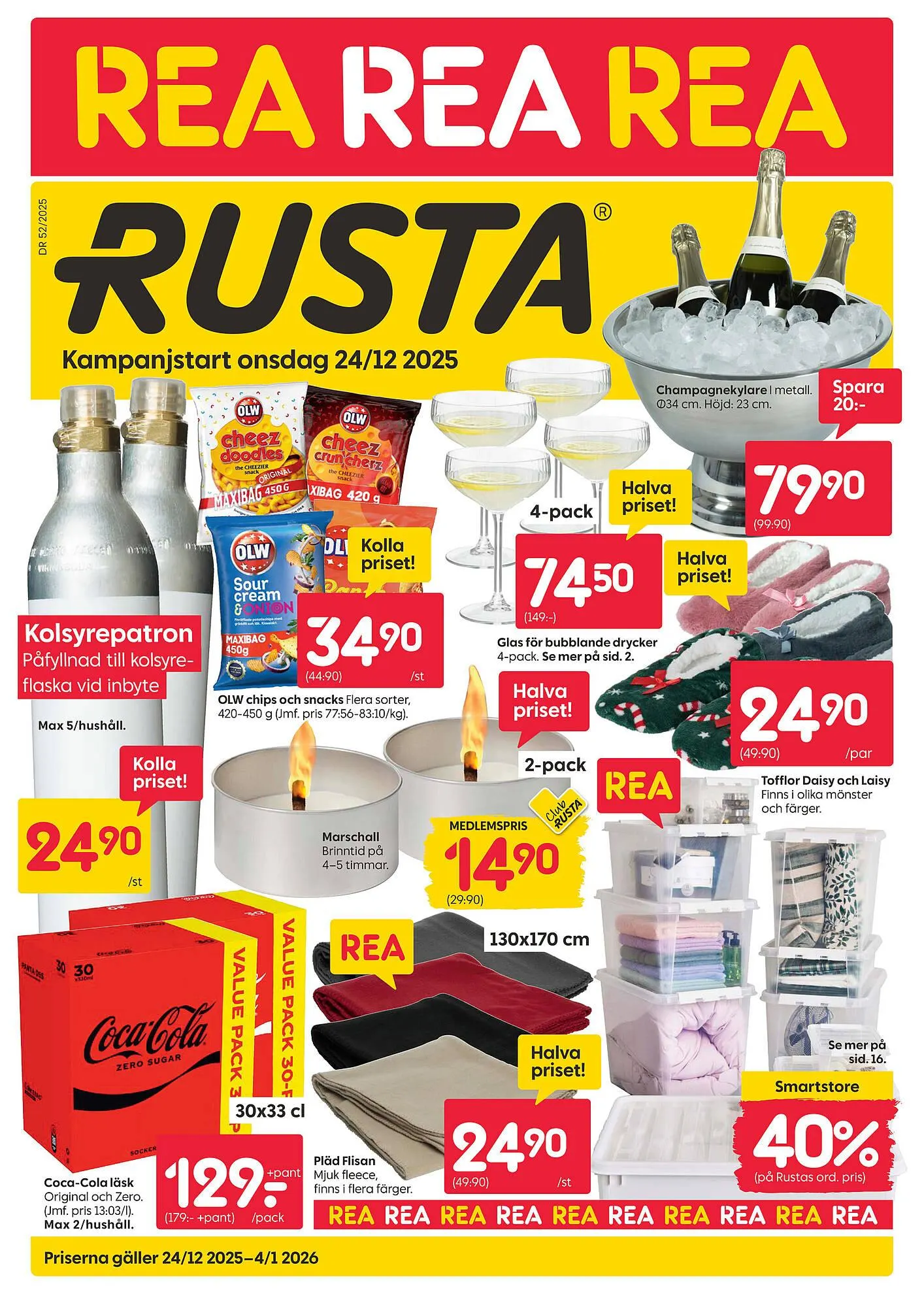 Rusta reklamblad från 24 december till 30 december 2025 - Reklamblad sidor 1
