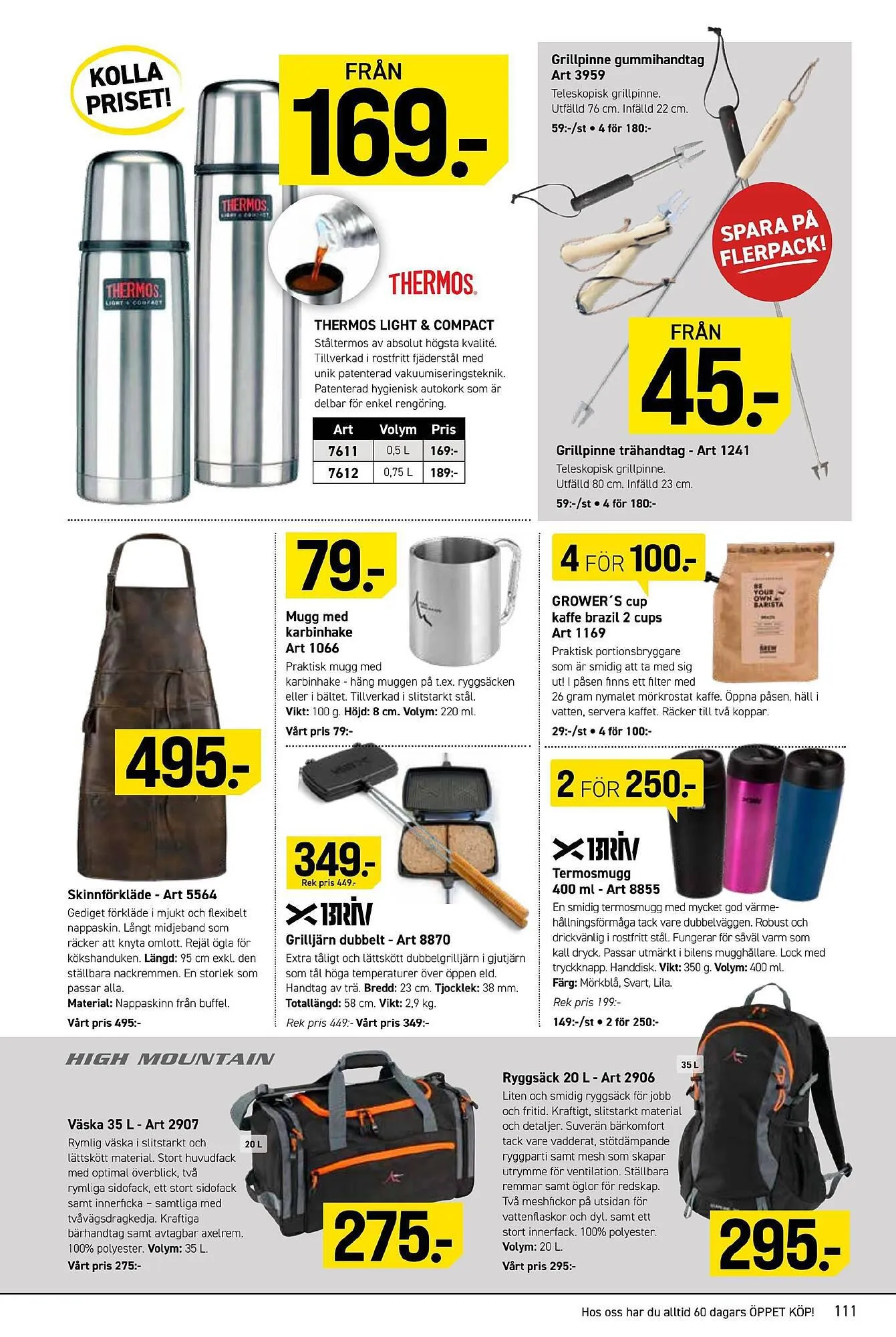 Engelsons reklamblad från 23 oktober till 30 november 2023 - Reklamblad sidor 111