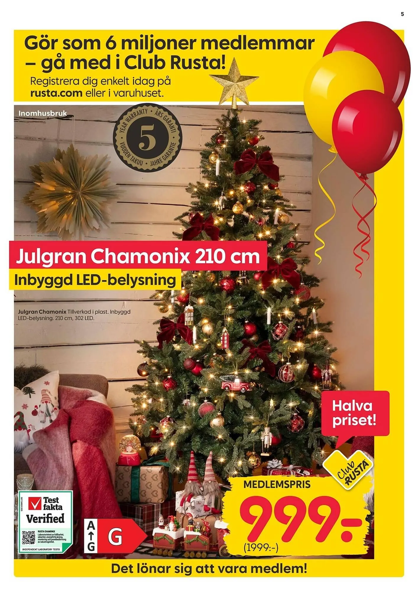Rusta reklamblad från 27 oktober till 2 november 2025 - Reklamblad sidor 5