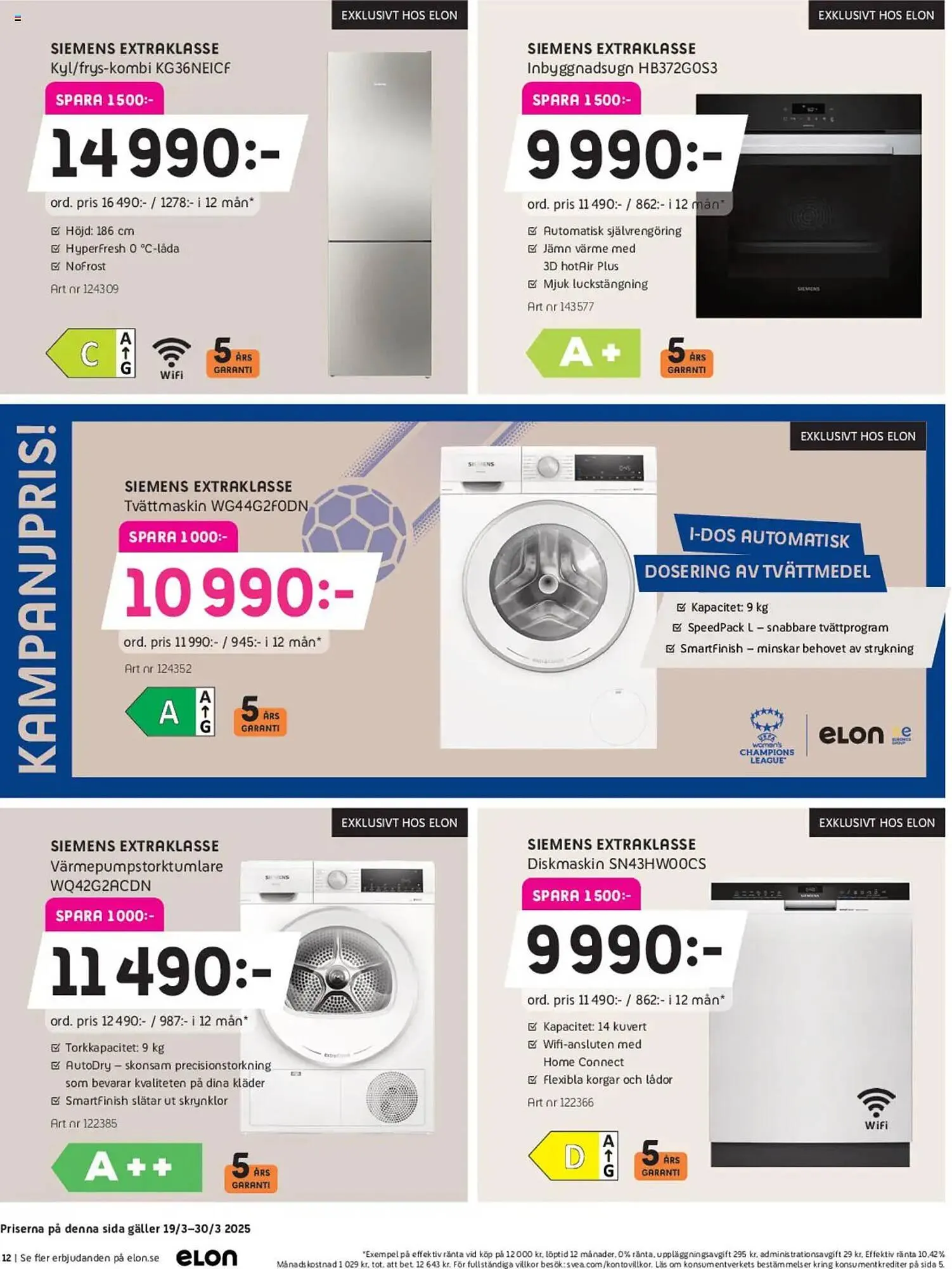 Elon reklamblad från 17 mars till 30 mars 2025 - Reklamblad sidor 12