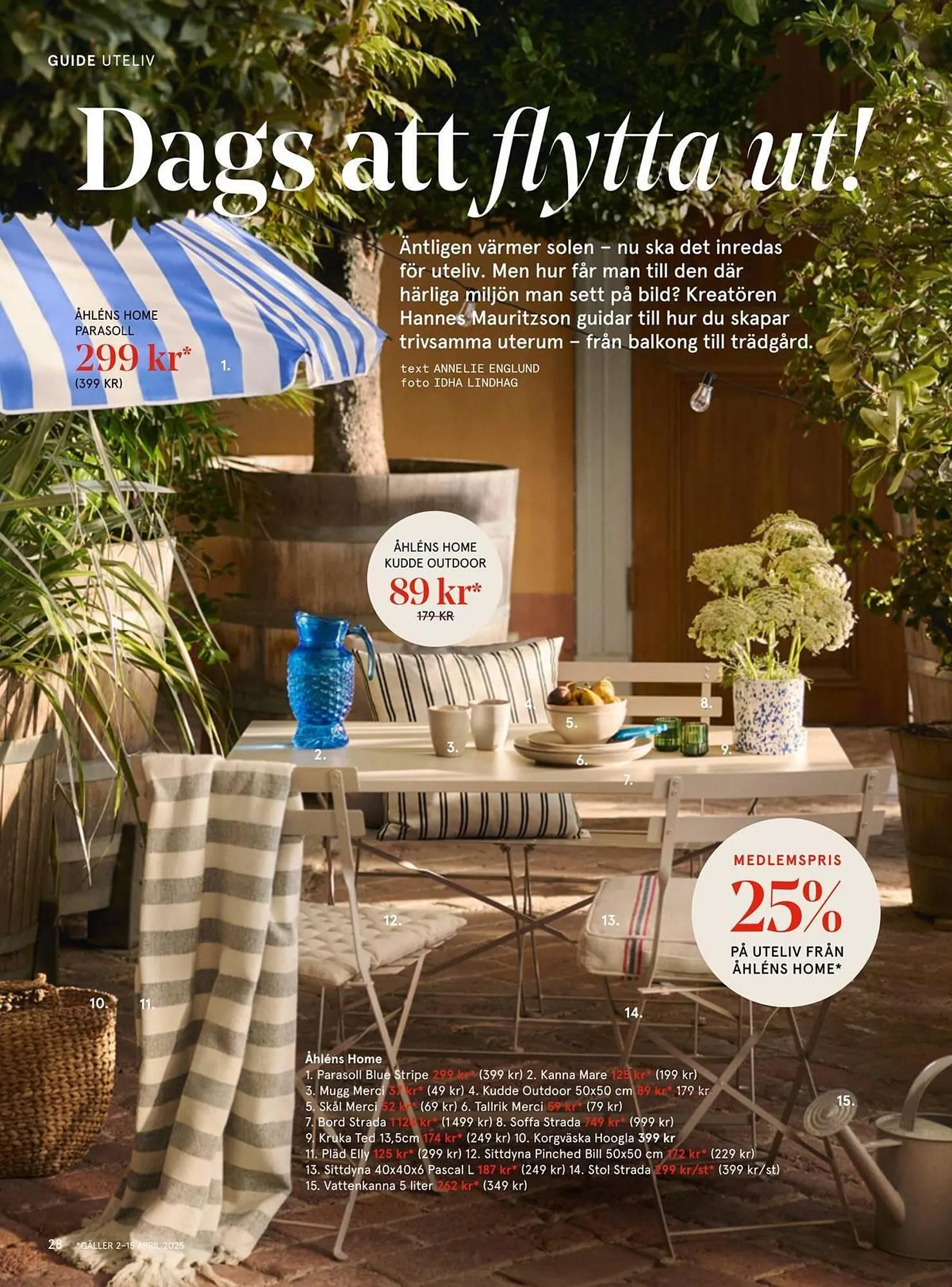 Åhléns reklamblad från 2 april till 22 april 2025 - Reklamblad sidor 28
