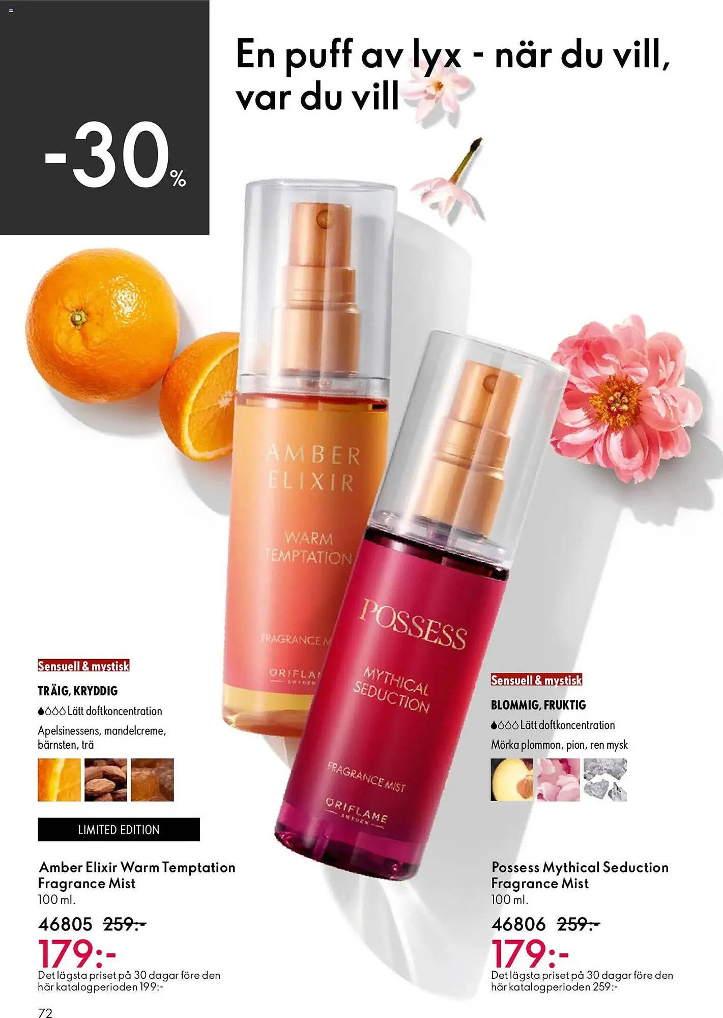 Oriflame reklamblad från 22 april till 12 maj 2026 - Reklamblad sidor 72