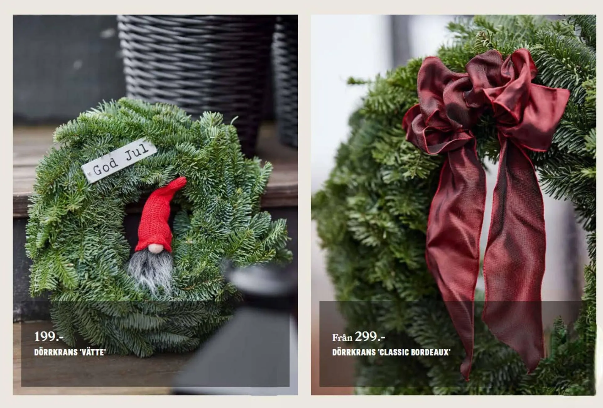 Blomsterlandet reklamblad från 18 november till 25 december 2025 - Reklamblad sidor 1