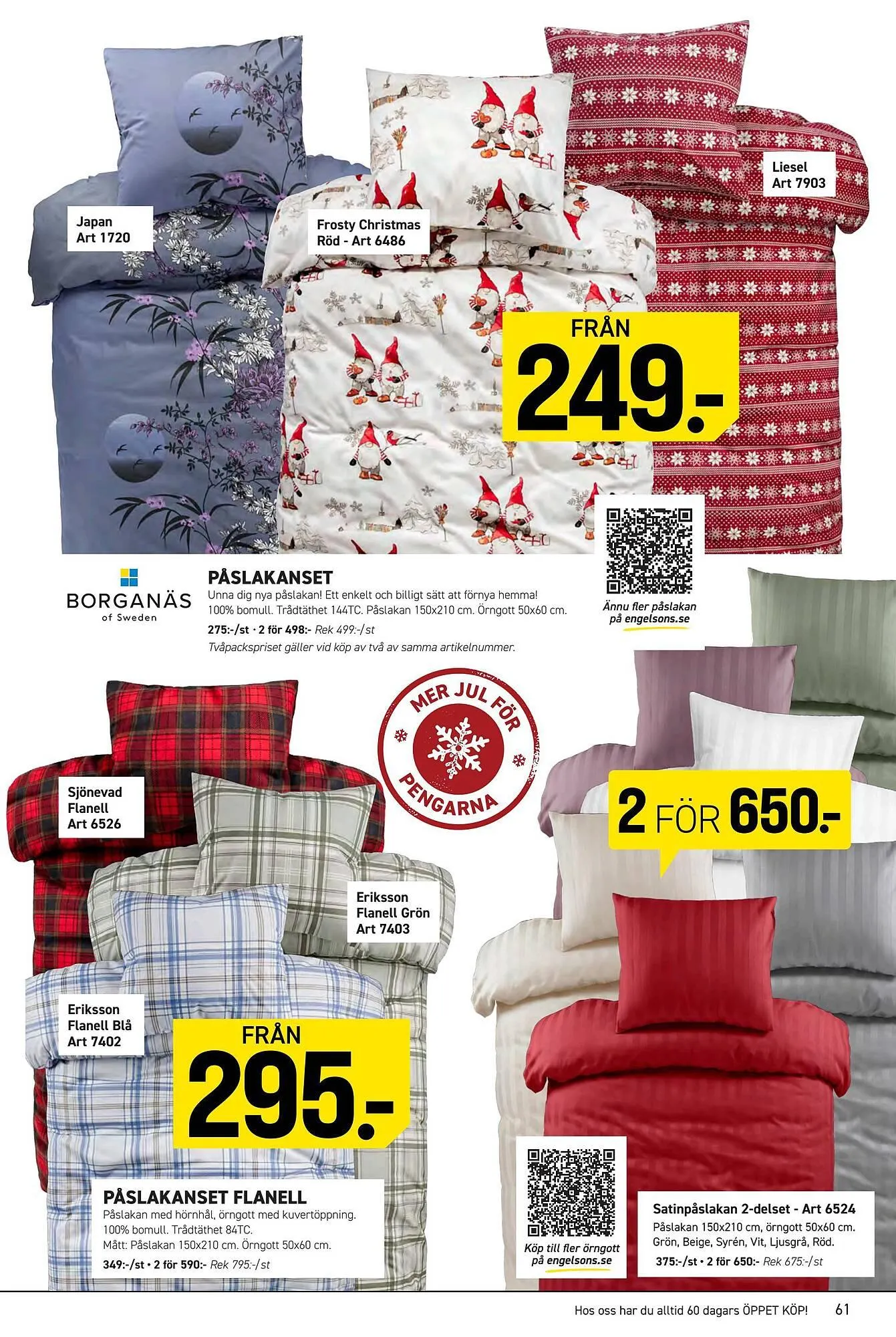 Engelsons reklamblad från 11 november till 25 december 2025 - Reklamblad sidor 61