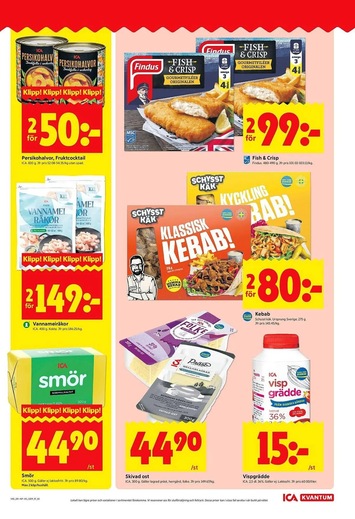 ICA Kvantum reklamblad från 3 november till 9 november 2025 - Reklamblad sidor 3