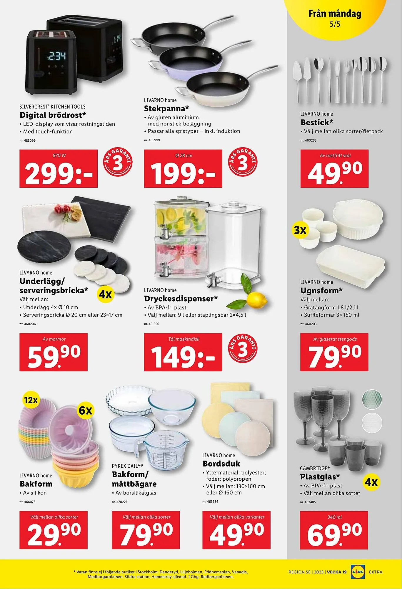 Lidl reklamblad från 5 maj till 11 maj 2025 - Reklamblad sidor 16