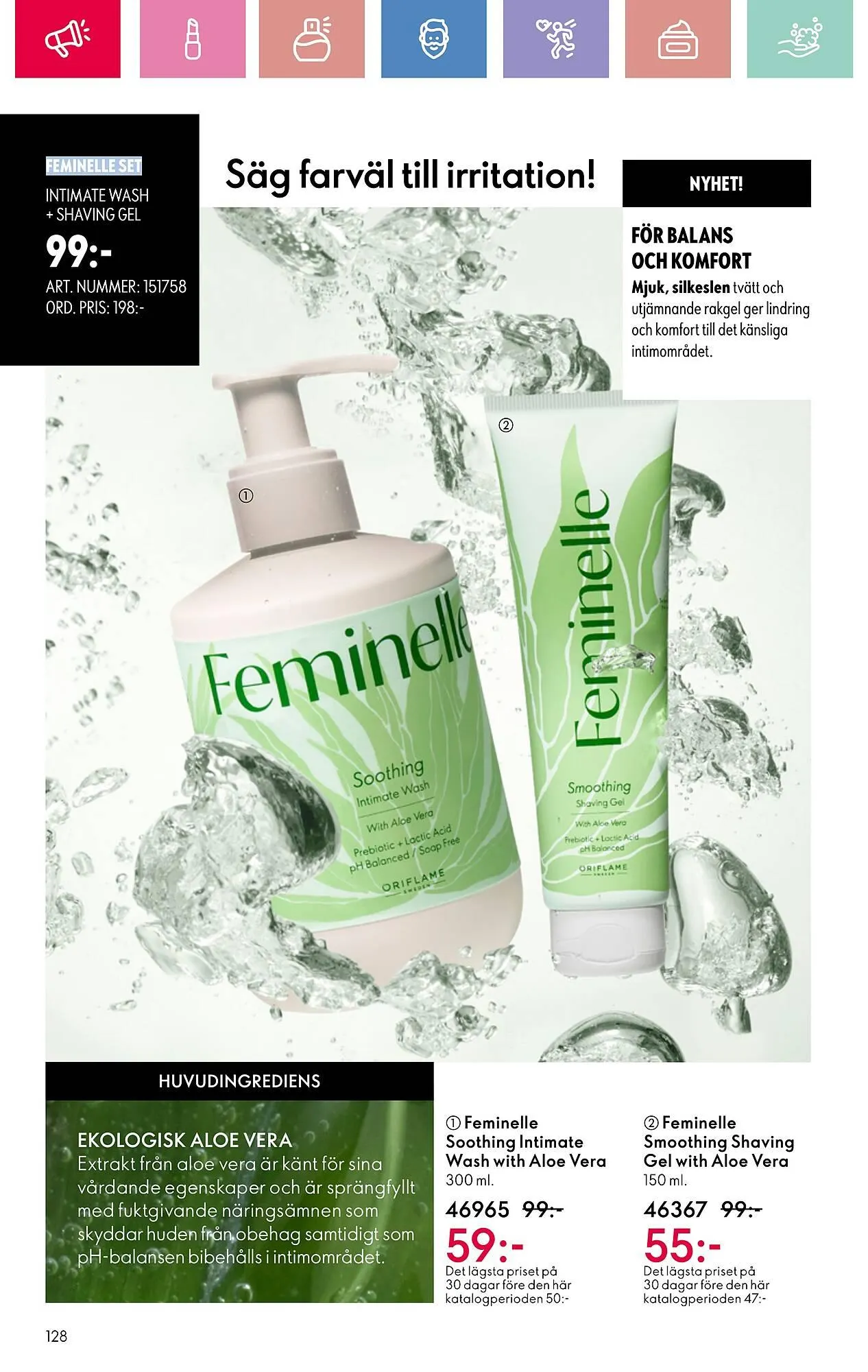 Oriflame reklamblad från 26 januari till 15 februari 2025 - Reklamblad sidor 128