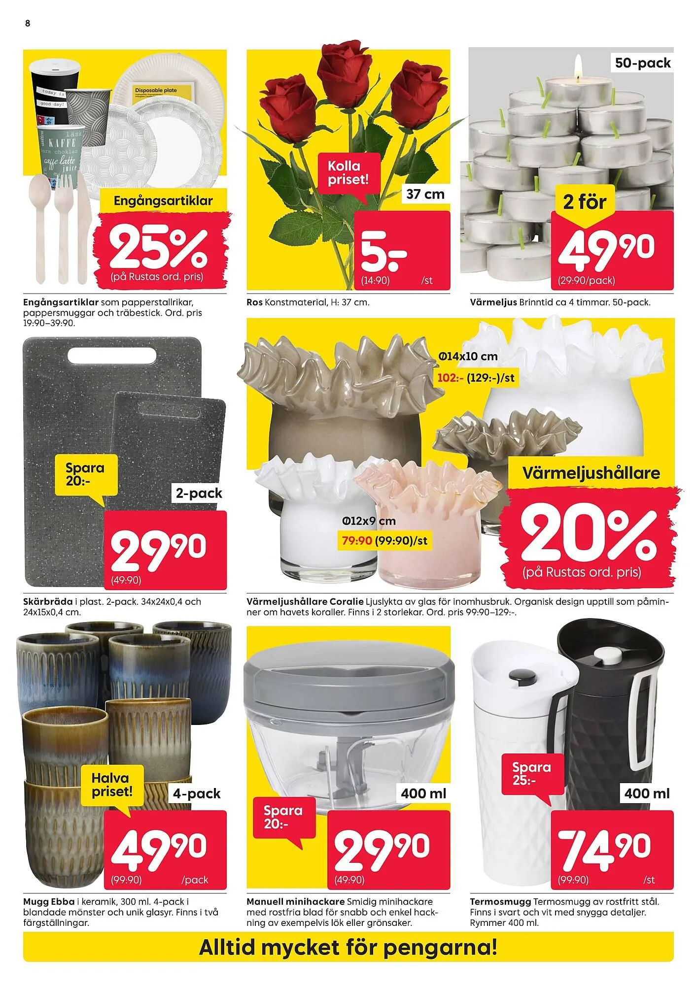 Rusta reklamblad från 10 februari till 16 februari 2025 - Reklamblad sidor 8