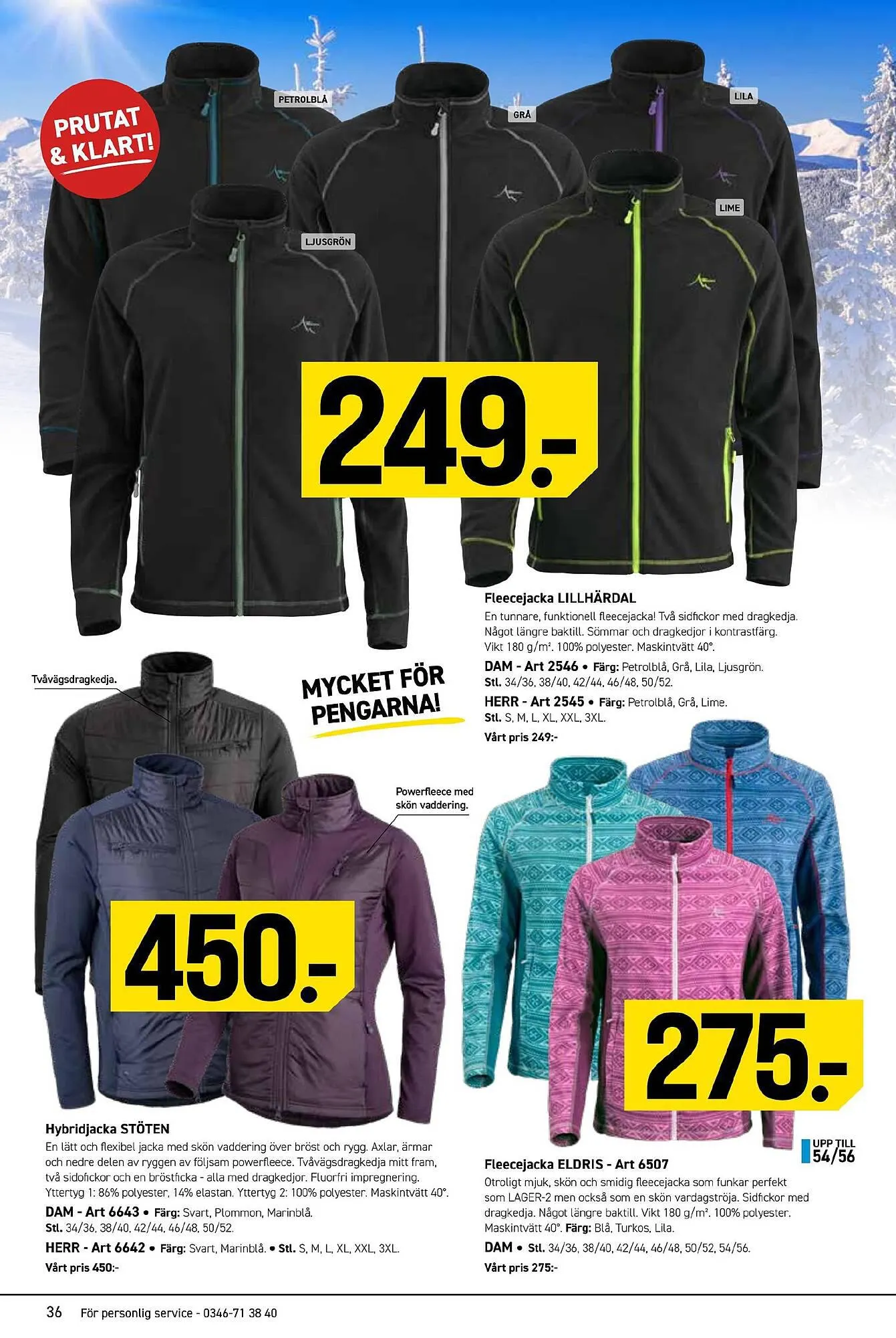 Engelsons reklamblad från 23 oktober till 30 november 2023 - Reklamblad sidor 36