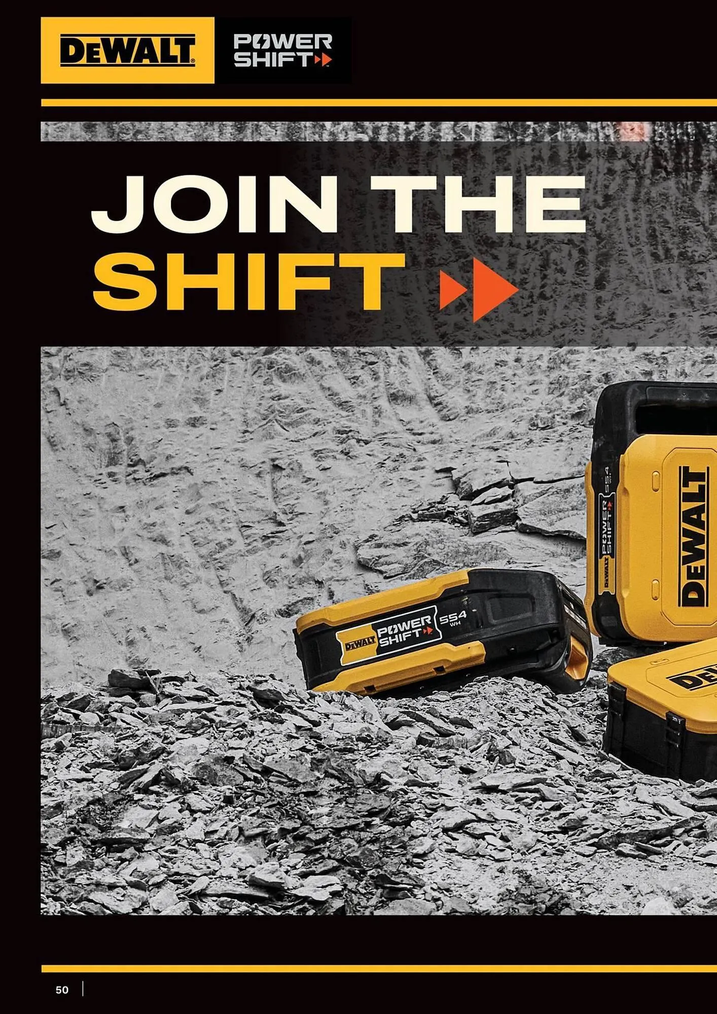 Dewalt reklamblad från 21 mars till 31 maj 2025 - Reklamblad sidor 50