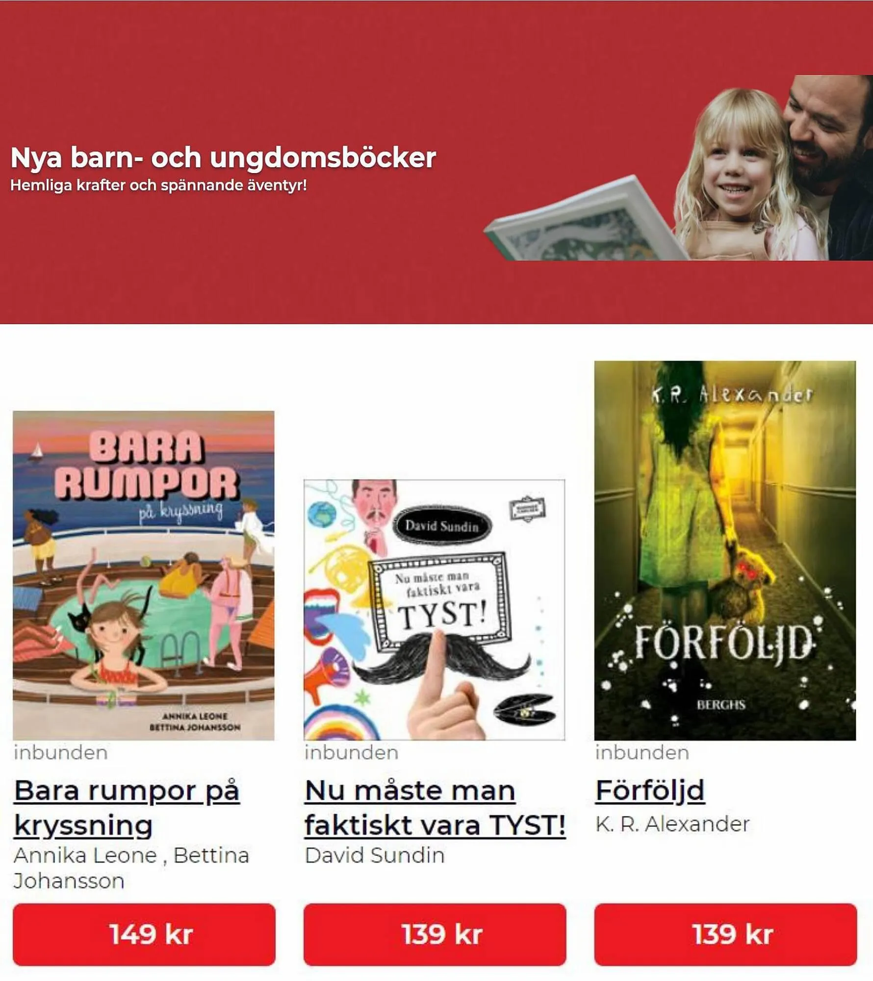 Adlibris reklamblad från 1 november till 30 november 2023 - Reklamblad sidor 2